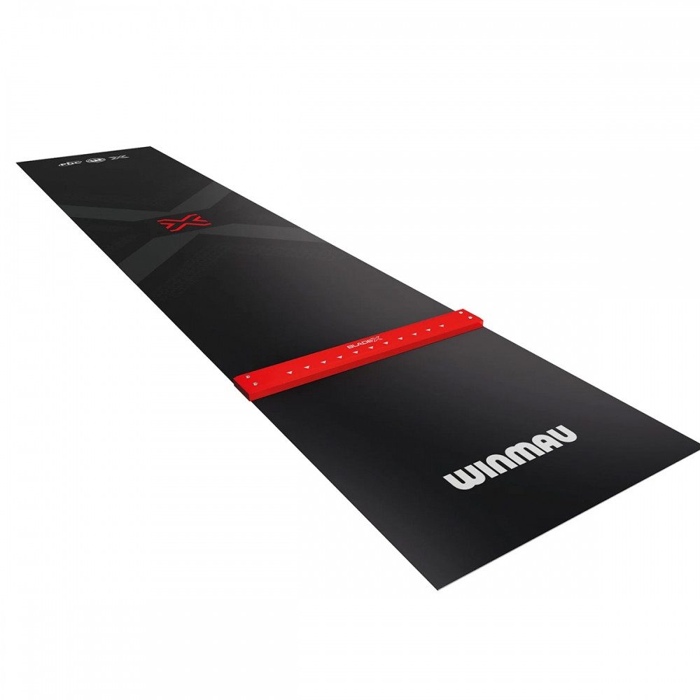 Winmau Dartmatte 8128.06 Dartmatte Blade X PVC Schwarz Schutzmatte