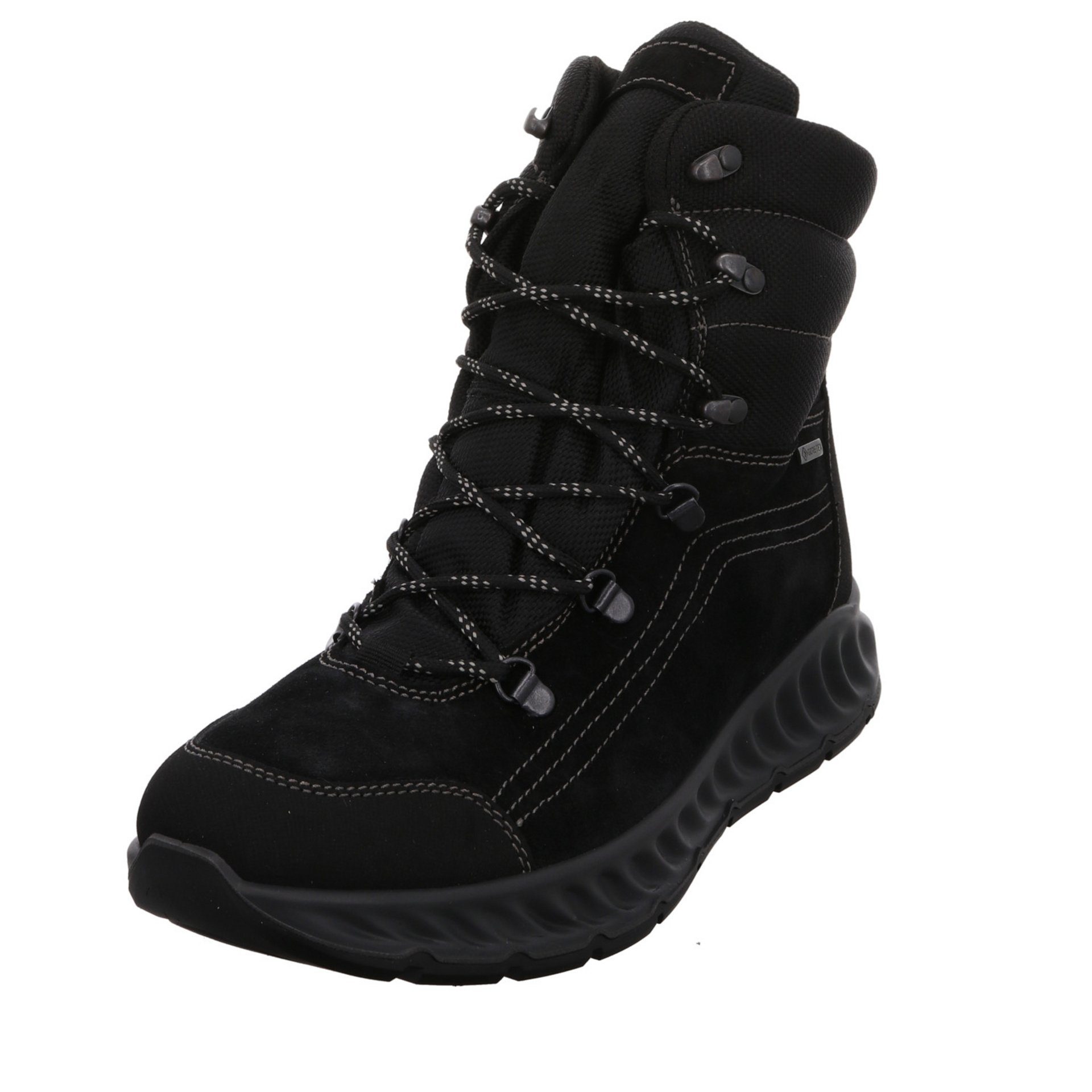 Ara Herren Winterstiefel Schuhe Paolo Boots Snowboots Leder-/Textilkombination schwarz 046474