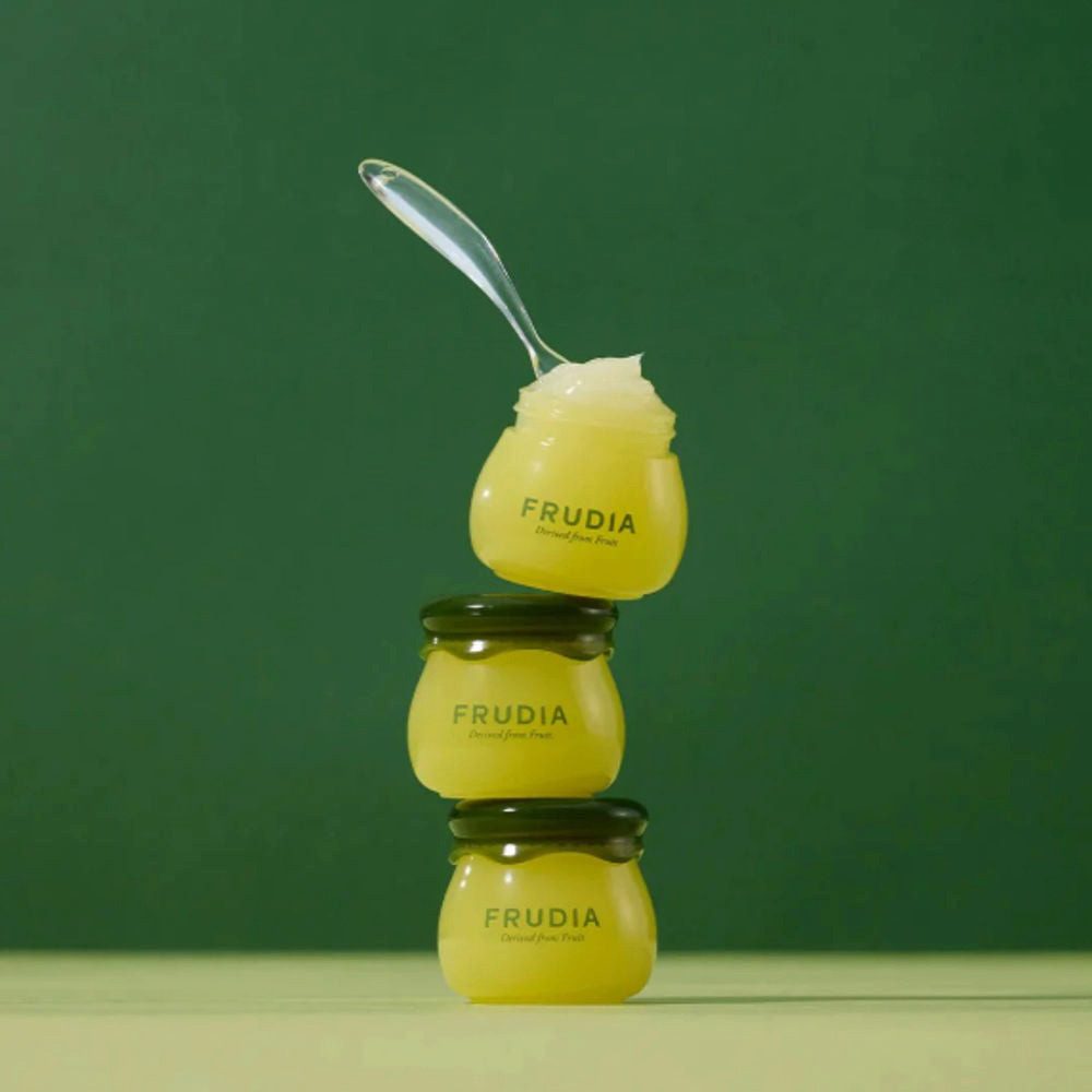 FRUDIA Lippenbalsam FRUDIA, Avocado Cica Relief Lip Balm - 10 g, Veganer, hypoallergener Lippenbalsam mit Cica und Avocado