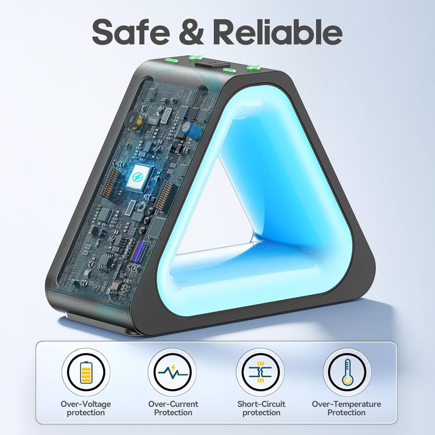 zggzerg Ladestation für Joy Con, Switch 2 Magnetische, Controller Ladegerät Zubehör Nintendo (mit 7 Lichtmodi)