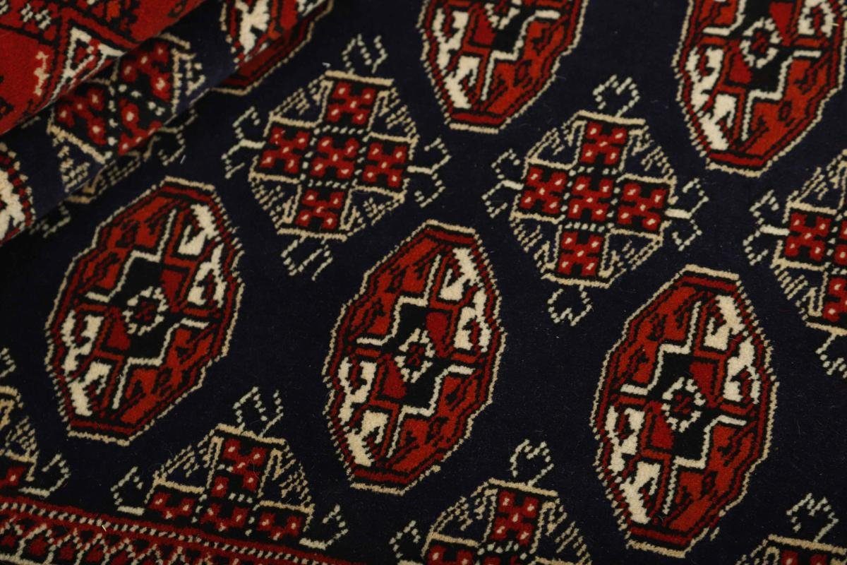 Orientteppich Turkaman 6 mm Handgeknüpfter 134x182 Nain Trading, Höhe: Perserteppich, rechteckig, / Orientteppich