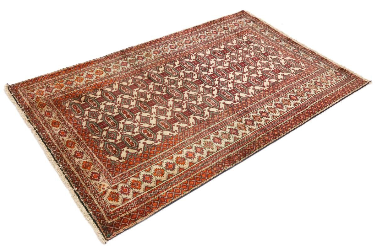 Orientteppich Turkaman 106x168 Handgeknüpfter Höhe: / Nain Orientteppich 6 Perserteppich, Trading, rechteckig, mm
