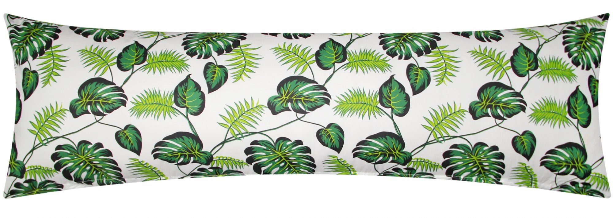 Heubergshop Seitenschläferkissenbezug, (1 Stück), 40x145cm Tropische Blätte günstig online kaufen