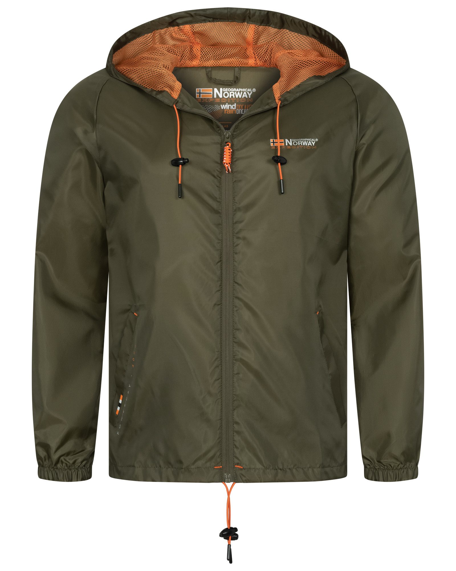 Geographical Norway Regenjacke Herren Regen Jacke Outdoor Windbreaker Sport günstig online kaufen