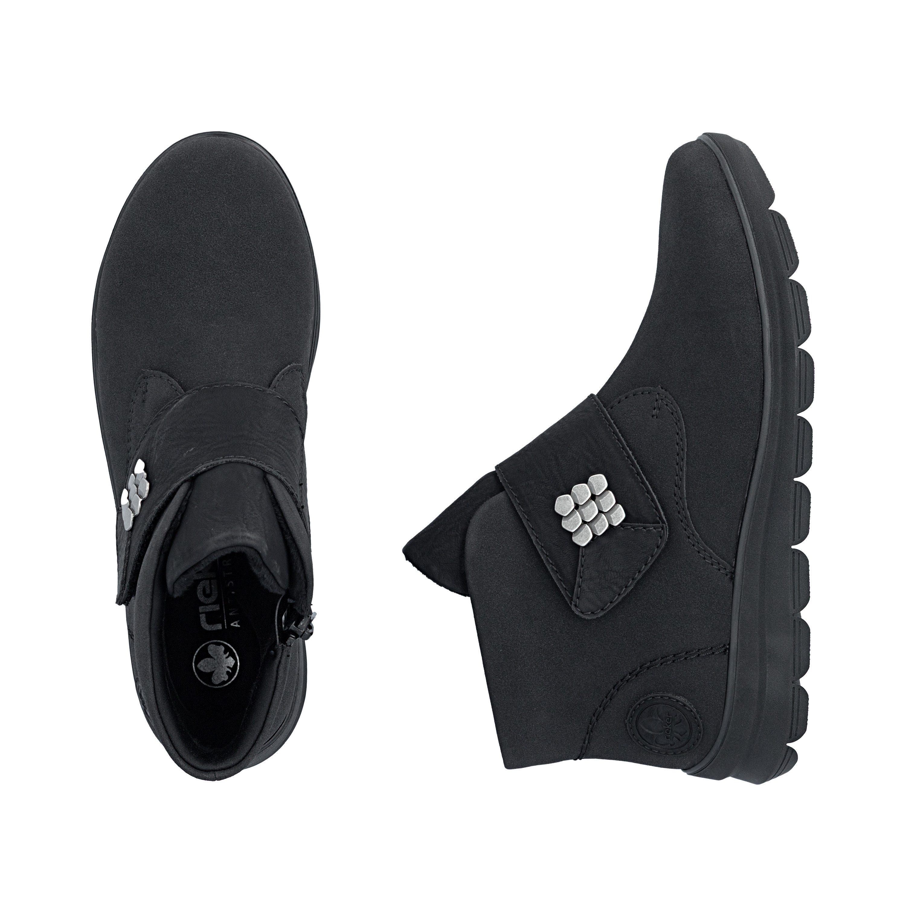 Rieker Klettboot Stiefelette, Boots mit Klettriegel