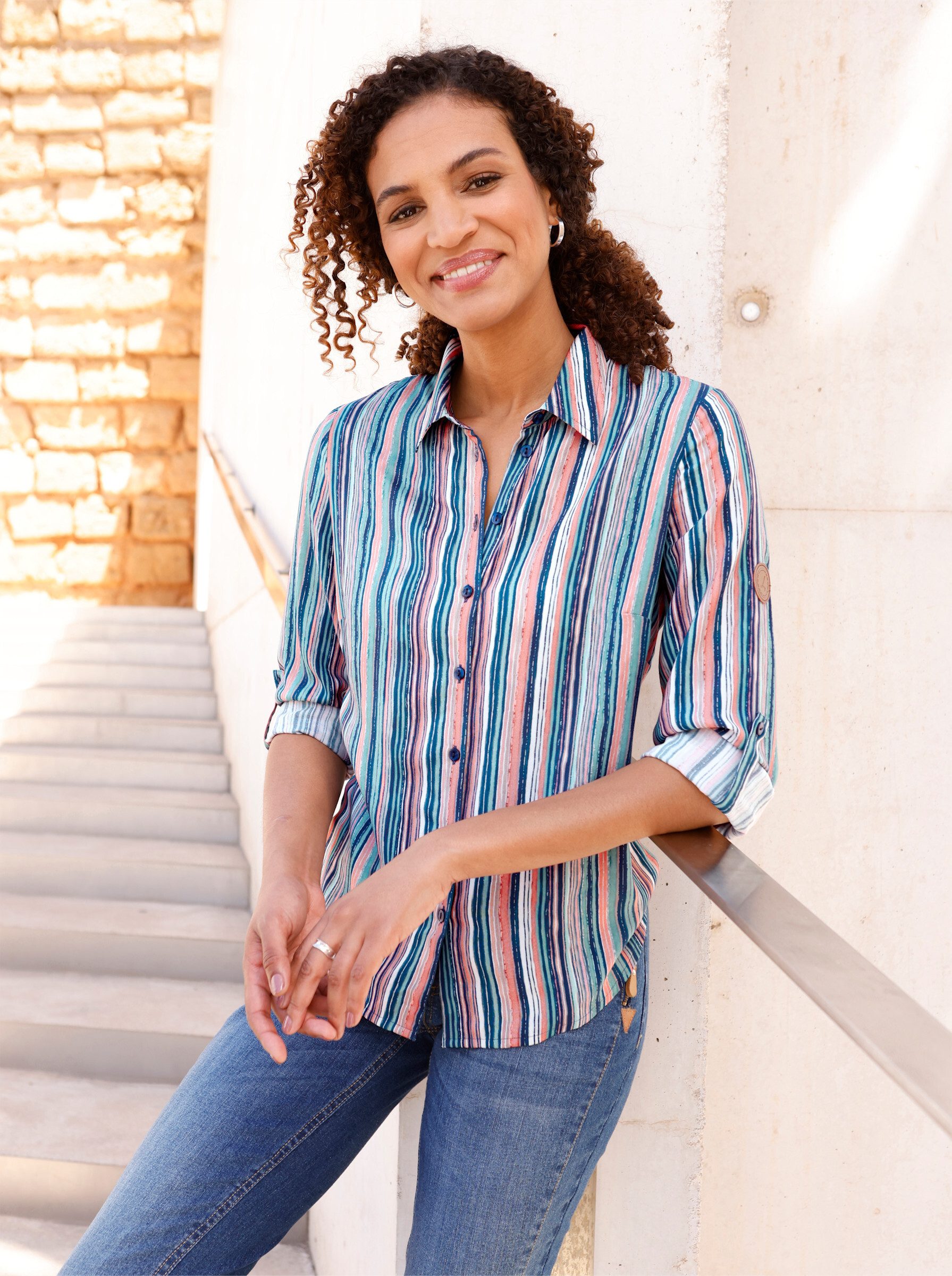 Witt Klassische Bluse Bluse Langarm