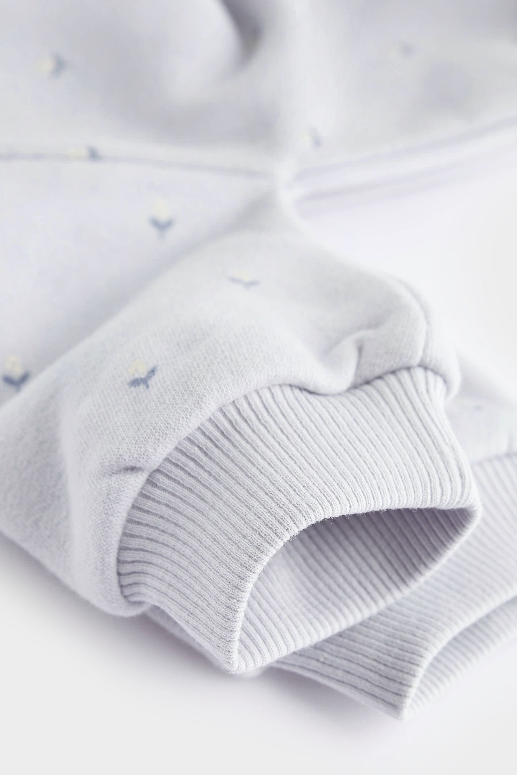 Shirt Leggings Blue & 2-teiliges Floral Baby-Set und Pullover Leggings Next (2-tlg) mit