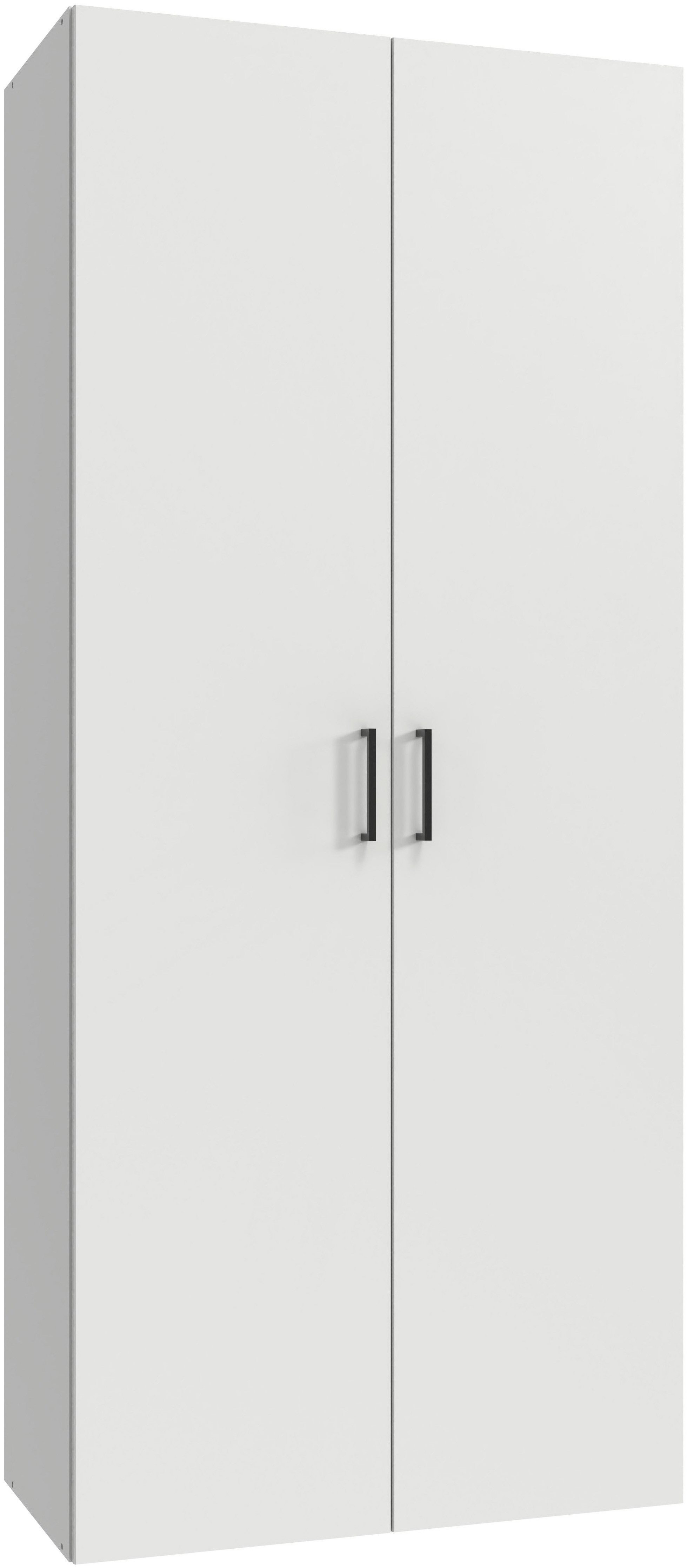 Wimex Kleiderschrank Mugano,in 3 Breiten, 2 Tiefen, viele Farben, Made in Germany (in Basic oder Premium Ausstattung) mit kurzen Griffen aus Metall