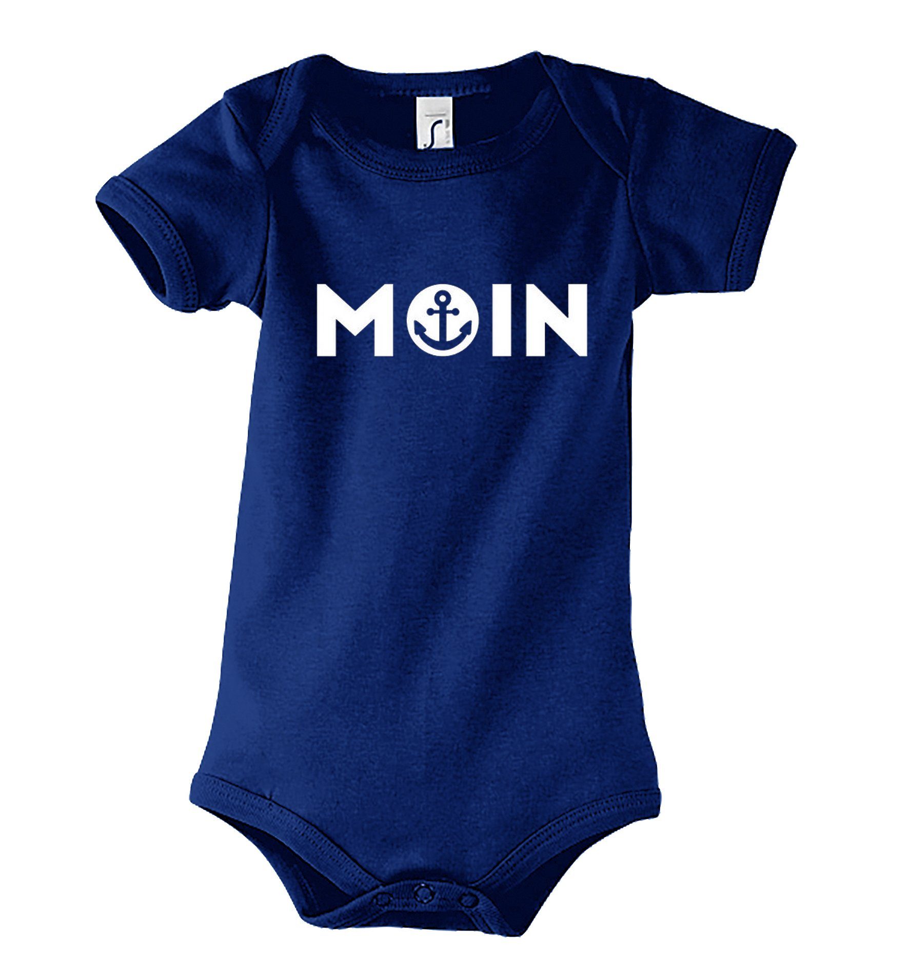 Kurzarmbody Baby Body Kurzarm Strampler Moin
