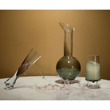 Tom Dixon Sektglas Champagnergläser Tank Schwarz (2-teilig)