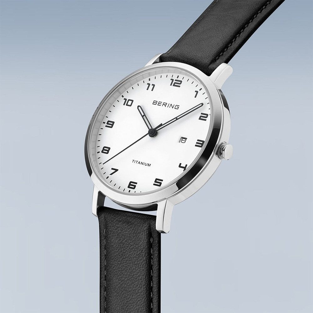 Bering Quarzuhr Bering Titanium silber poliert/gebürstet 18634-404 18634-404, Hochwertiges Produkt mit zeitlosem Design, sorgfältiger Verarbeitung