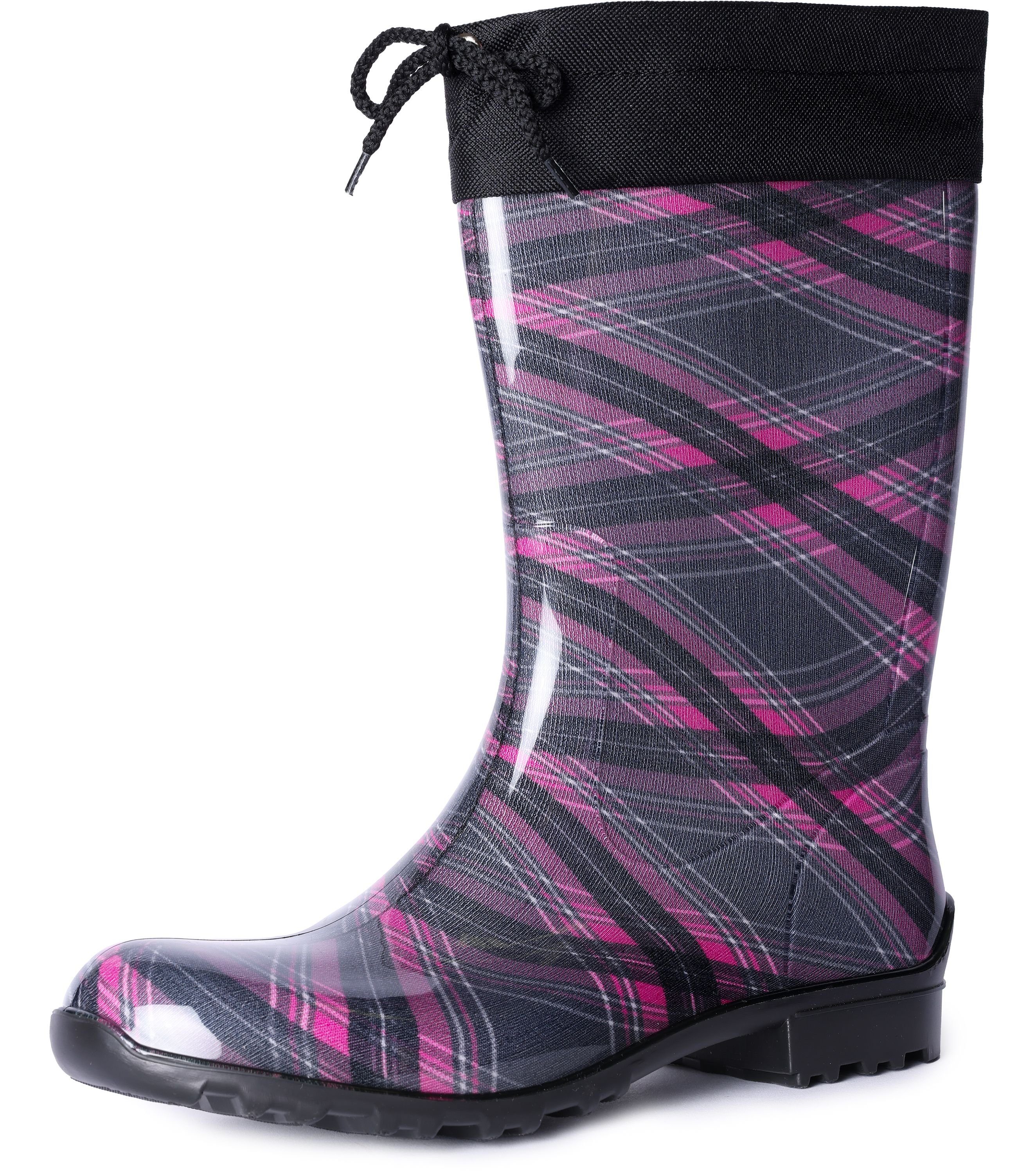 Ladeheid Damen Gummistiefel mit Stulpe LA-968 Gummistiefel günstig online kaufen