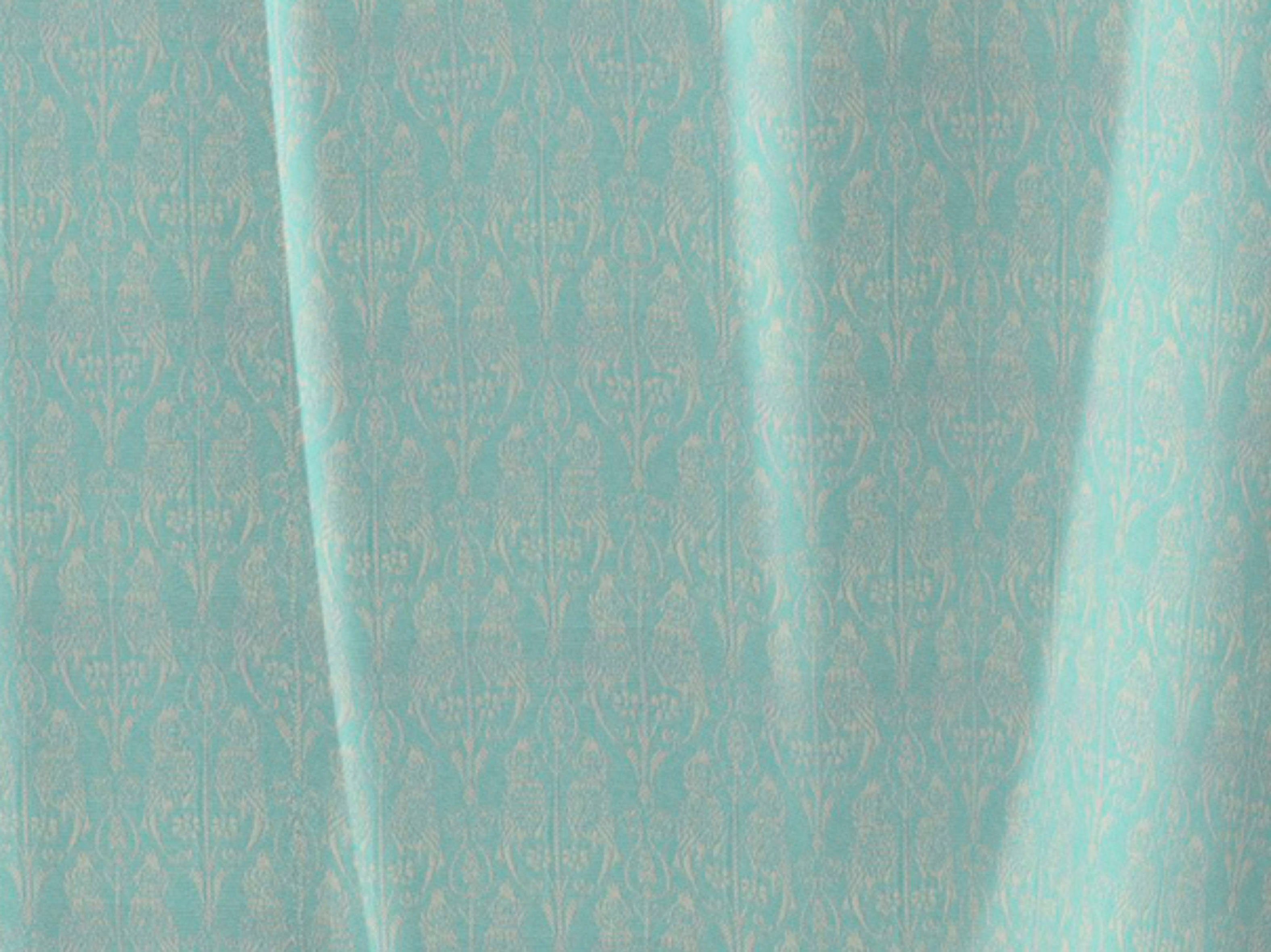 Vorhang Little Parrot, Adam, Kräuselband blickdicht, hellblau St), nachhaltig (1 Jacquard