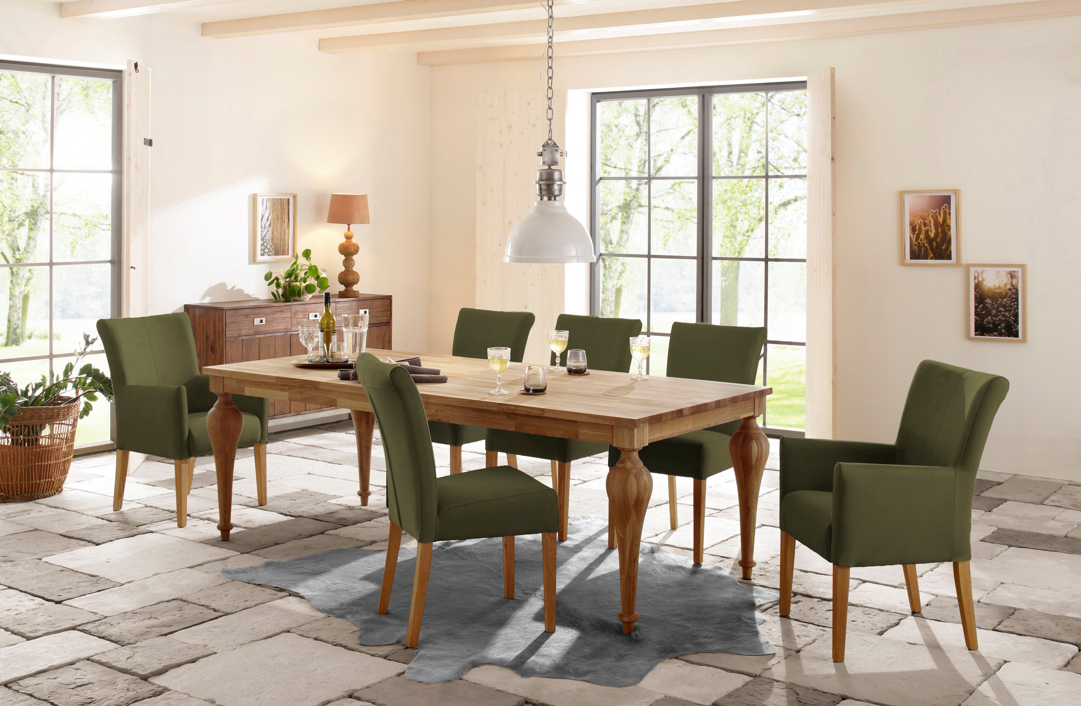 Home affaire Armlehnstuhl King BESTSELLER!, Esszimmerstuhl günstig online kaufen
