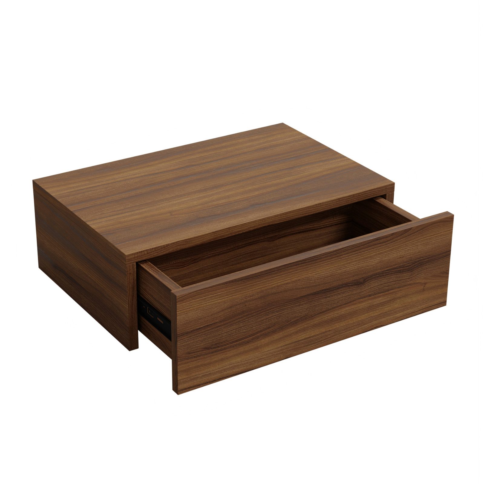 HAGO Nachttisch 46x30x15cm Schublade schwebend Wandregal günstig online kaufen