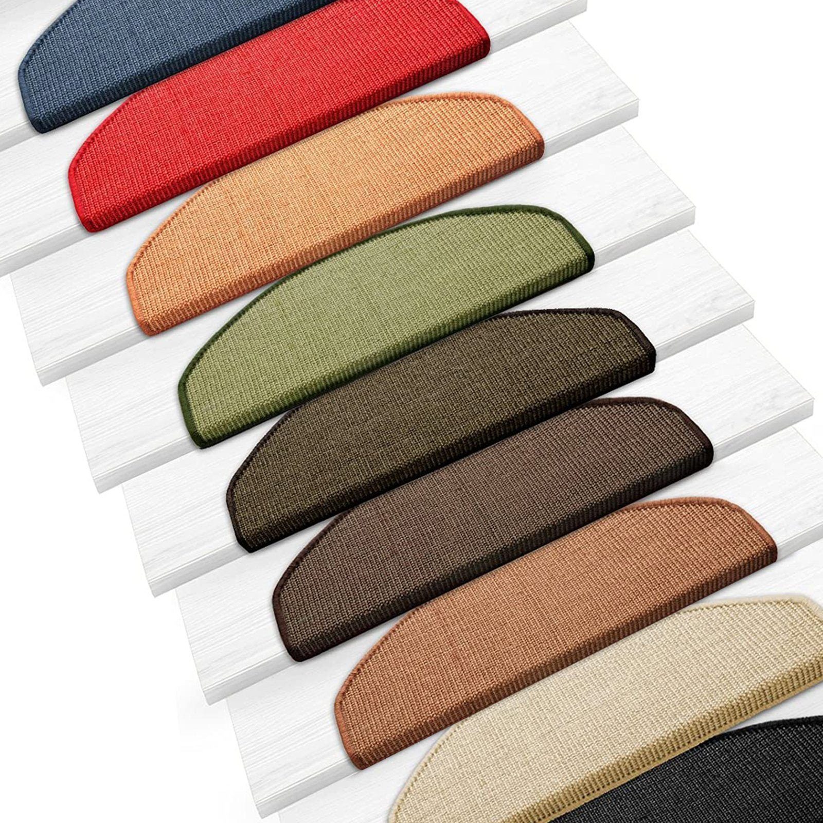 Karat Stufenmatte Sisal Premium Natur, Stufenschutz, Treppenschutz, 2 Varia günstig online kaufen