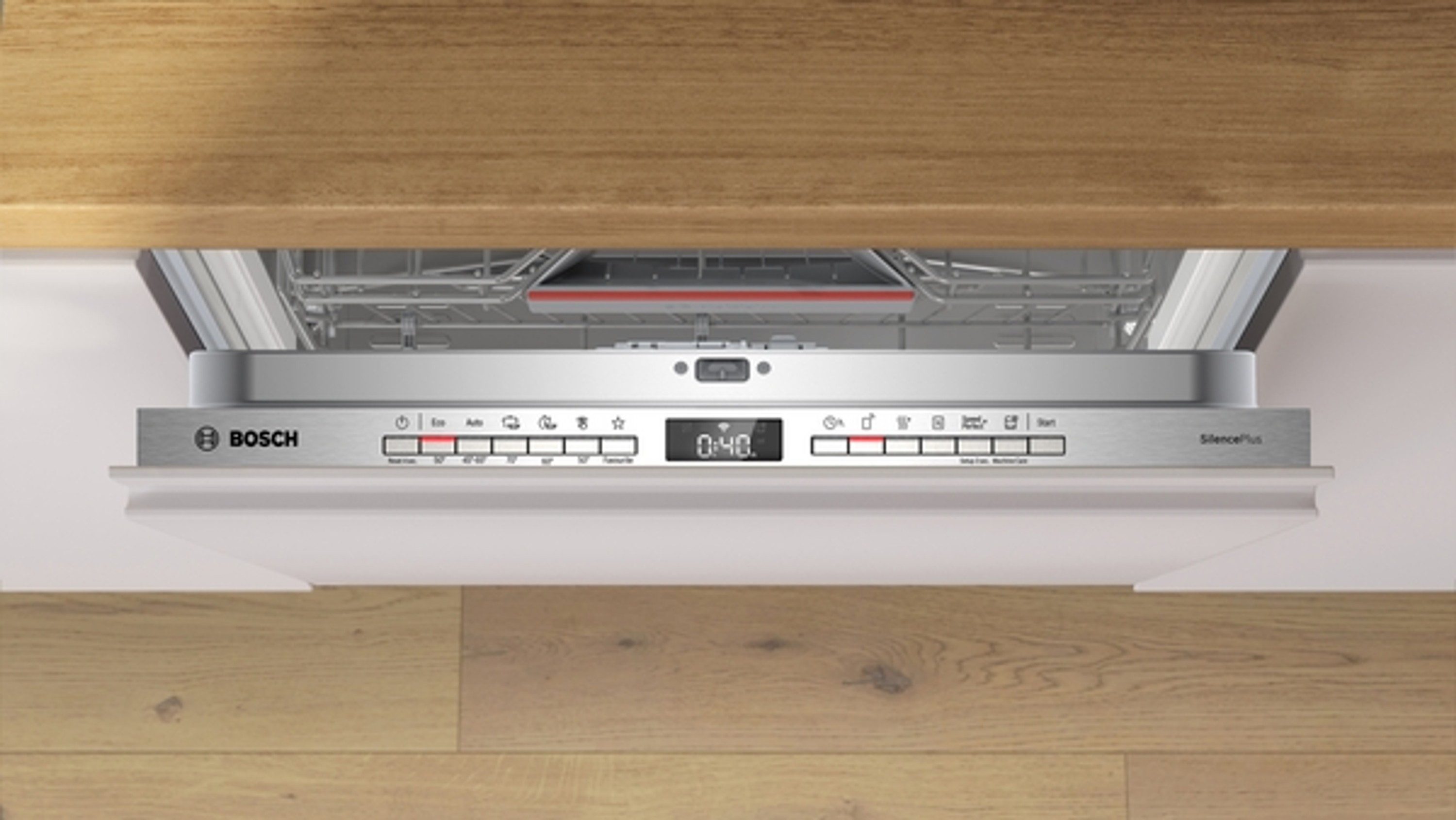 BOSCH vollintegrierbarer Geschirrspüler SBV4ECX30E, 9 l, 14 Maßgedecke, 6 Programme, Efficient Dry, Dosier Assistent