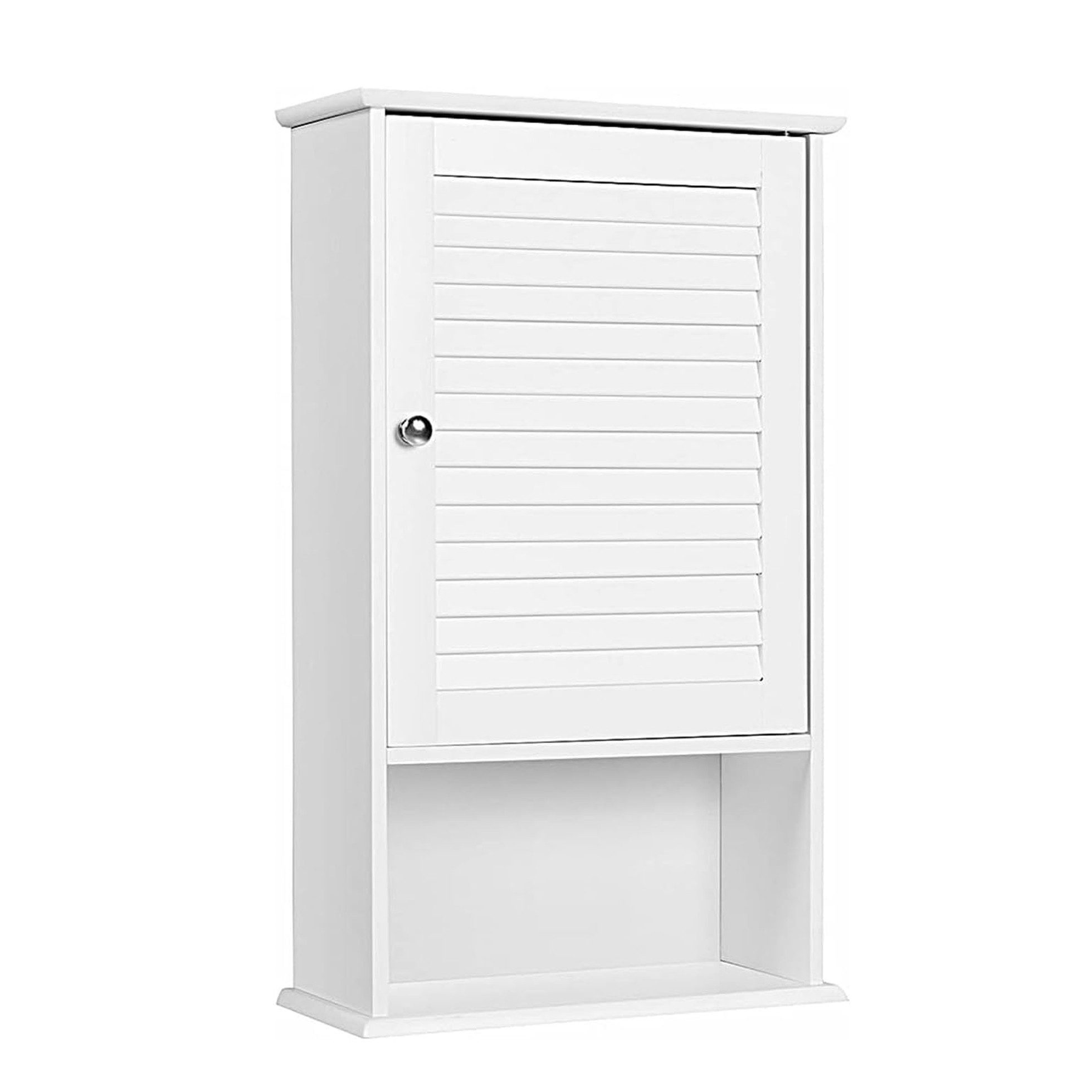 KOMFOTTEU Hängeschrank Badezimmerschrank mit verstellbarem Fächer & Ablage, günstig online kaufen