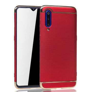 König Design Handyhülle Xiaomi Mi 9, Xiaomi Mi 9 Handyhülle Backcover Rot