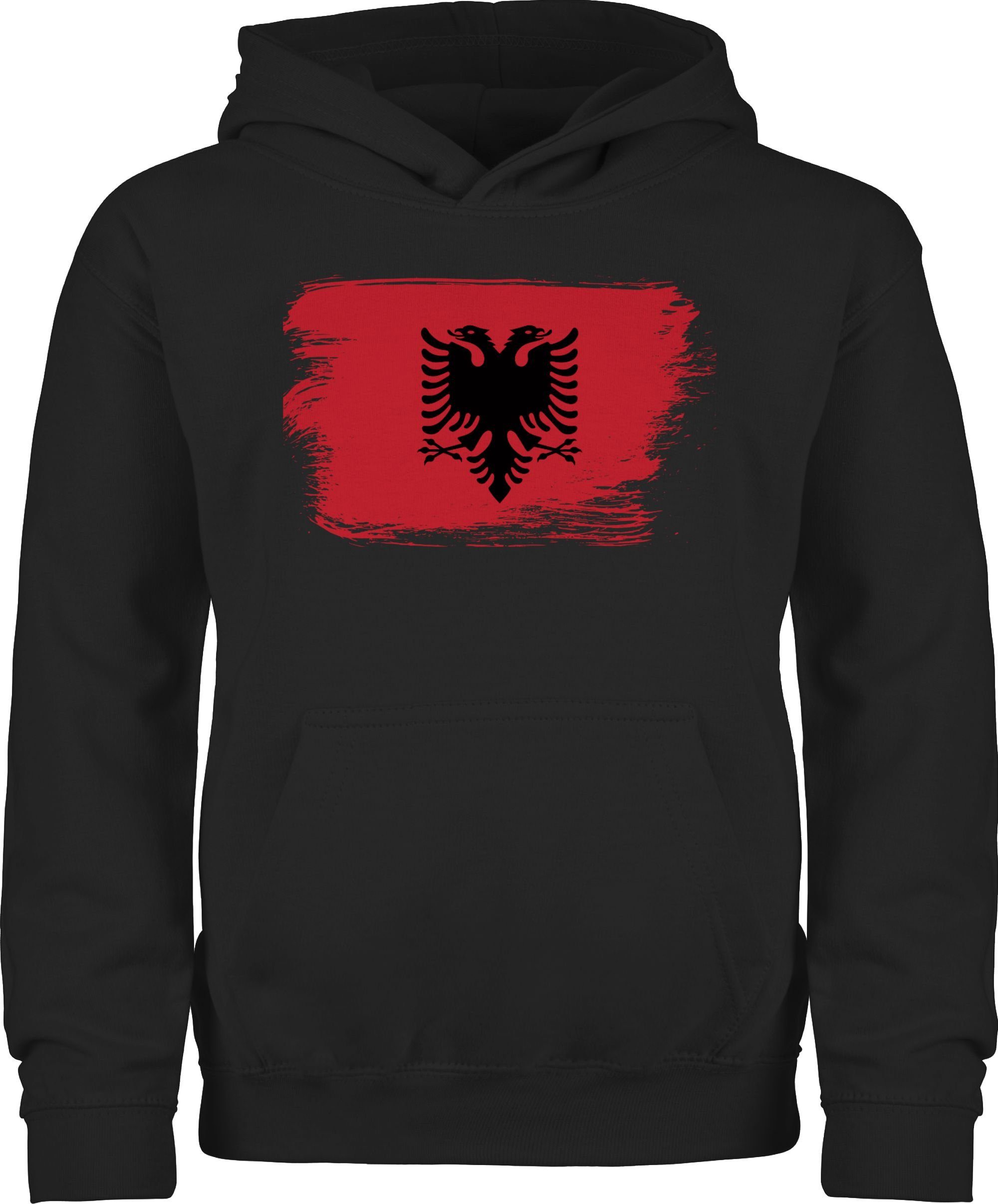 Shirtracer Hoodie Albanien Albanija 2026 Fussball WM Fanartikel