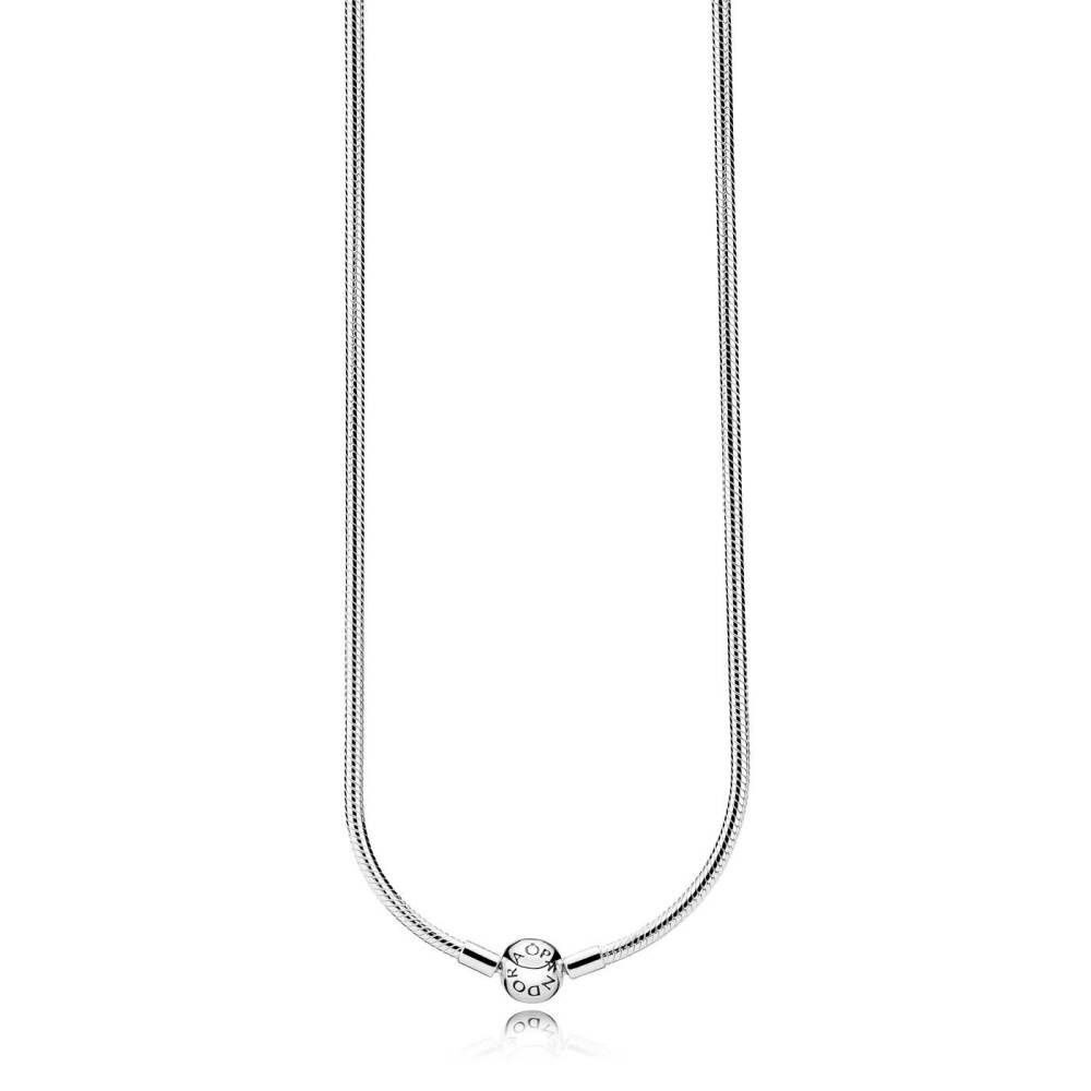 Pandora Charm-Kette Halskette für Herren (keine Angabe, 1-tlg., Charm-Kette)