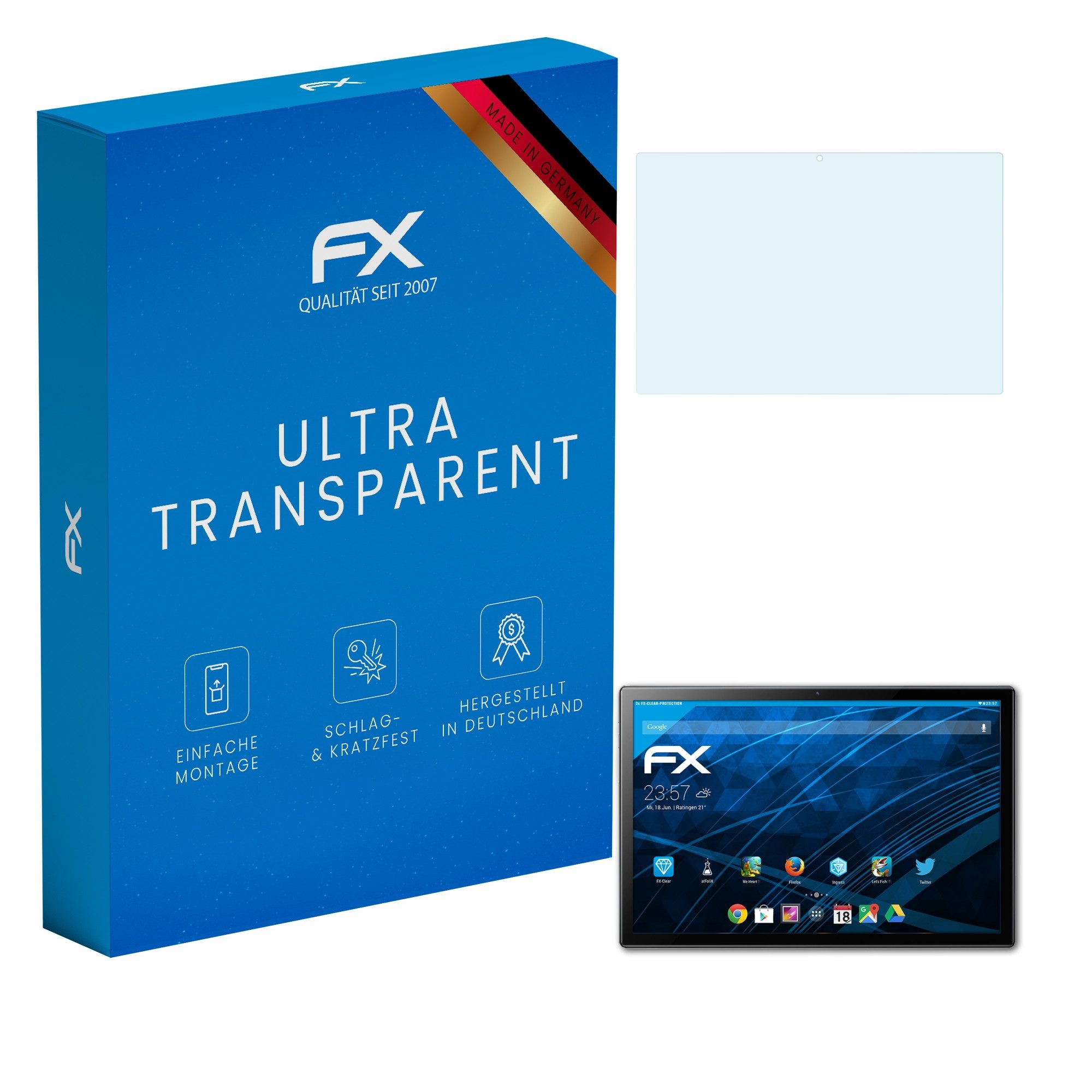 Schutzfolie Displayschutz für Oscal Pad 8
