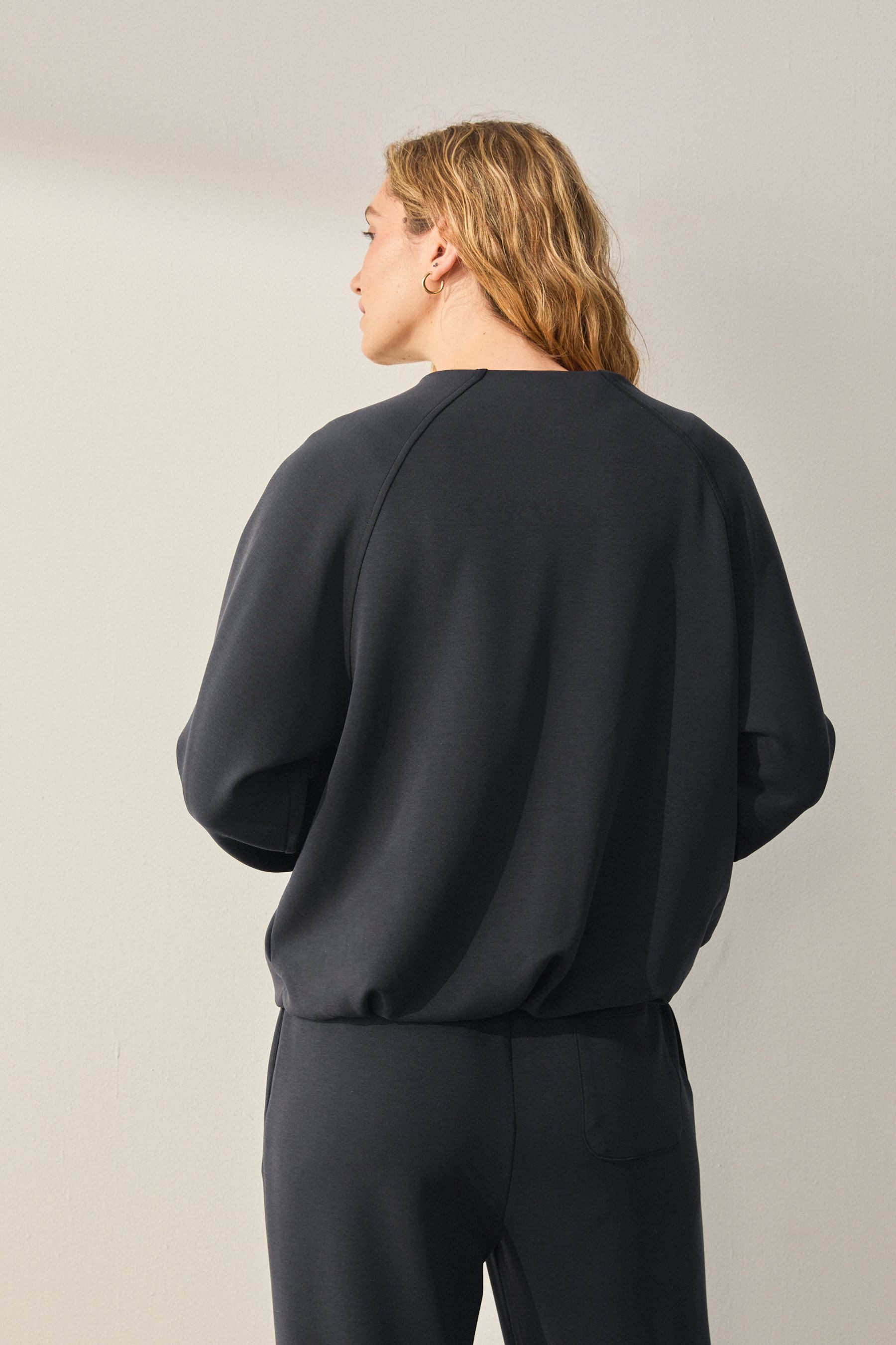 Next Shirtjacke Harringtonjacke mit Reißverschluss und Ballonsaum (1-tlg) günstig online kaufen