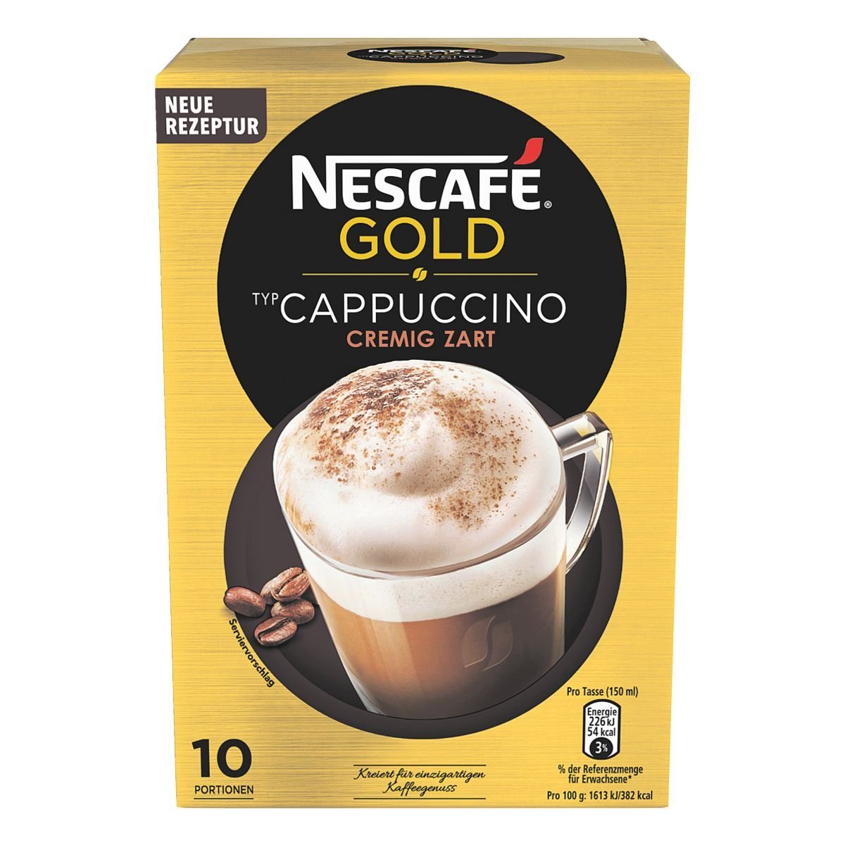 Cappuccino im Portionsbeutel Cappuccino im Portionsbeutel