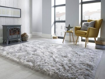 Hochflor-Teppich Sheepskin, FLAIR RUGS, rechteckig, Höhe: 6 mm, weich, Kunstfell, Fellteppich