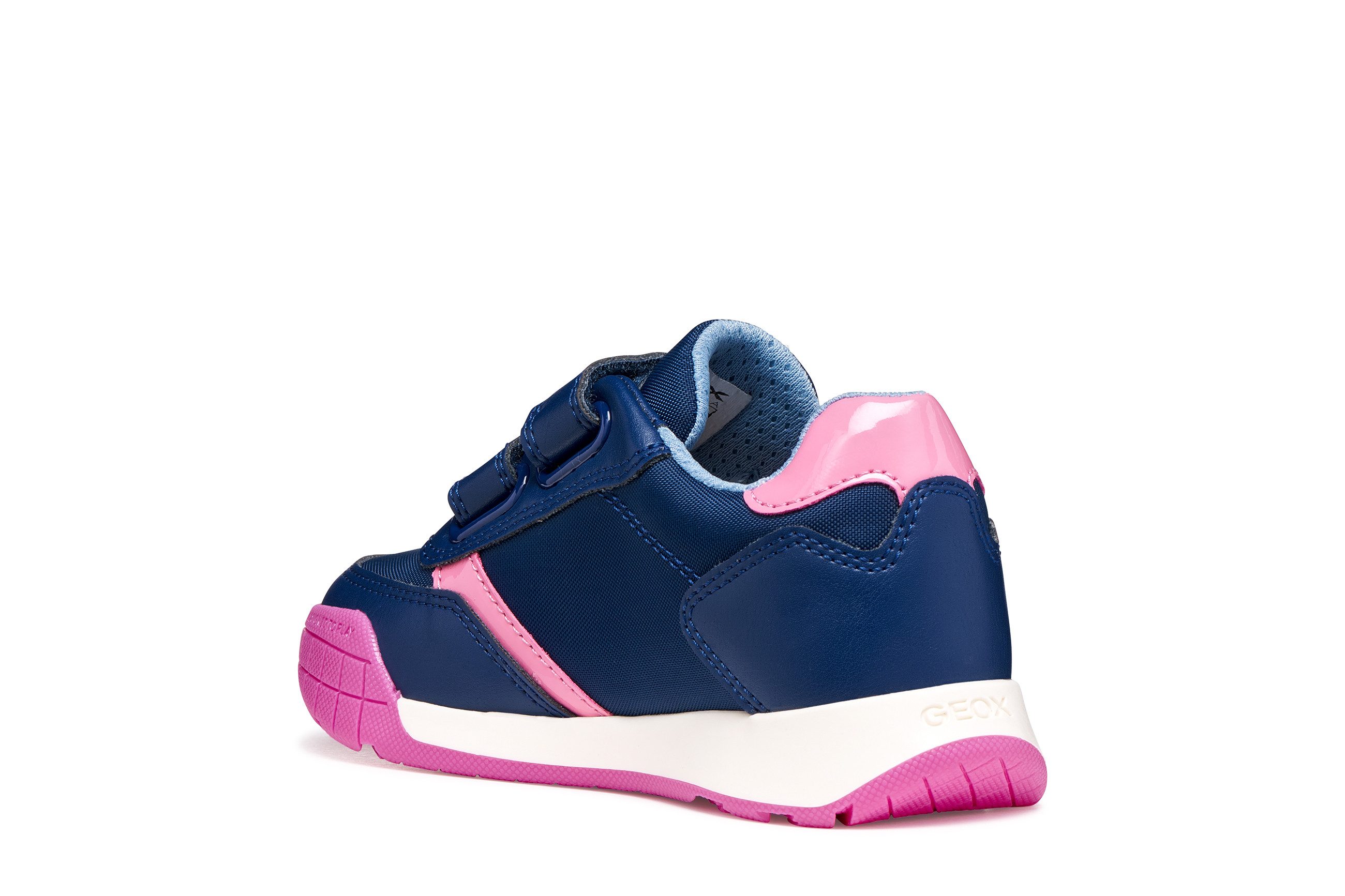 Geox Sneaker Halbschuh mit Kontrastbesätzen, Größenschablone zum Download