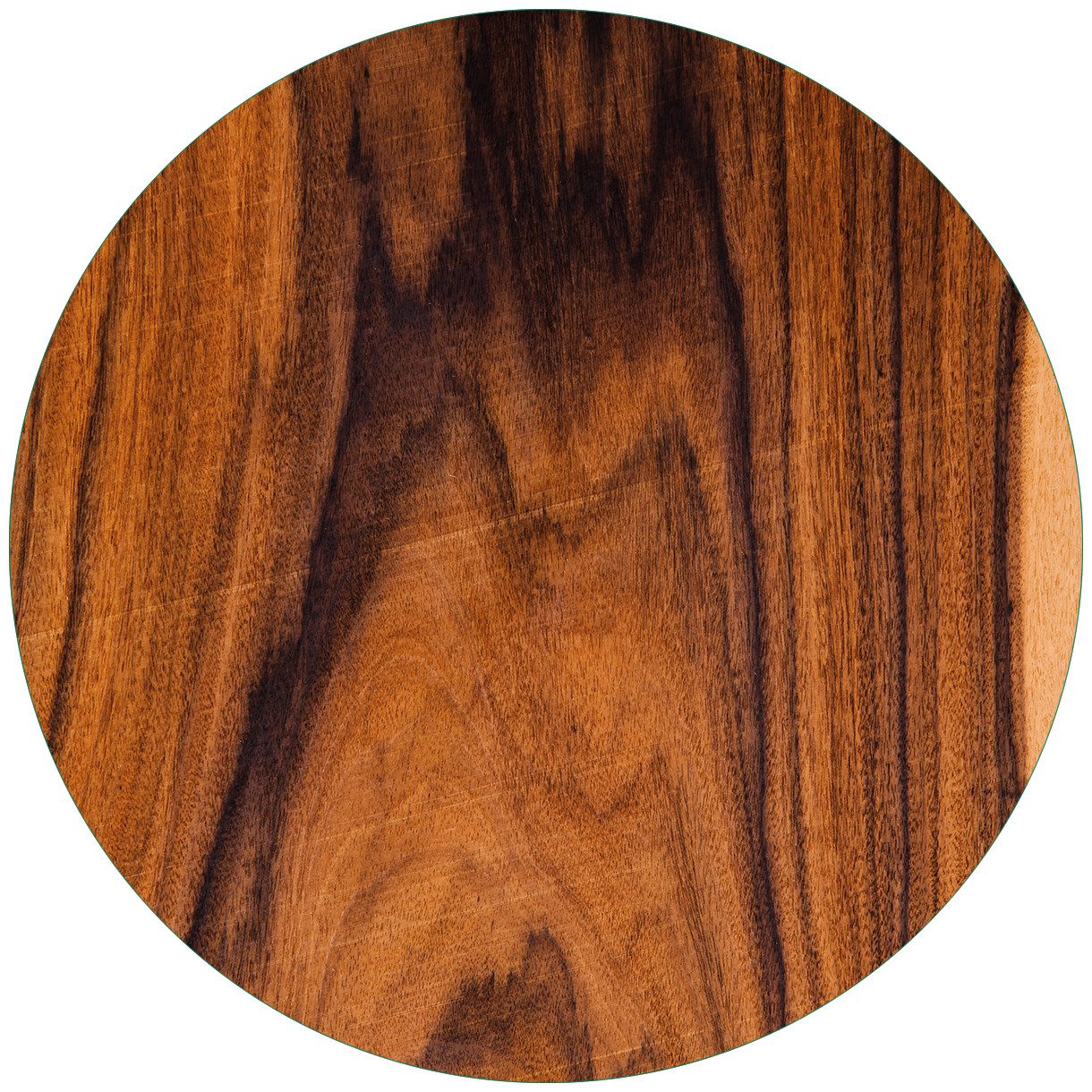 Wallario Glasbild, Holzmuster - Oberfläche mit Holzmaserung IV, in verschiedenen Ausführungen