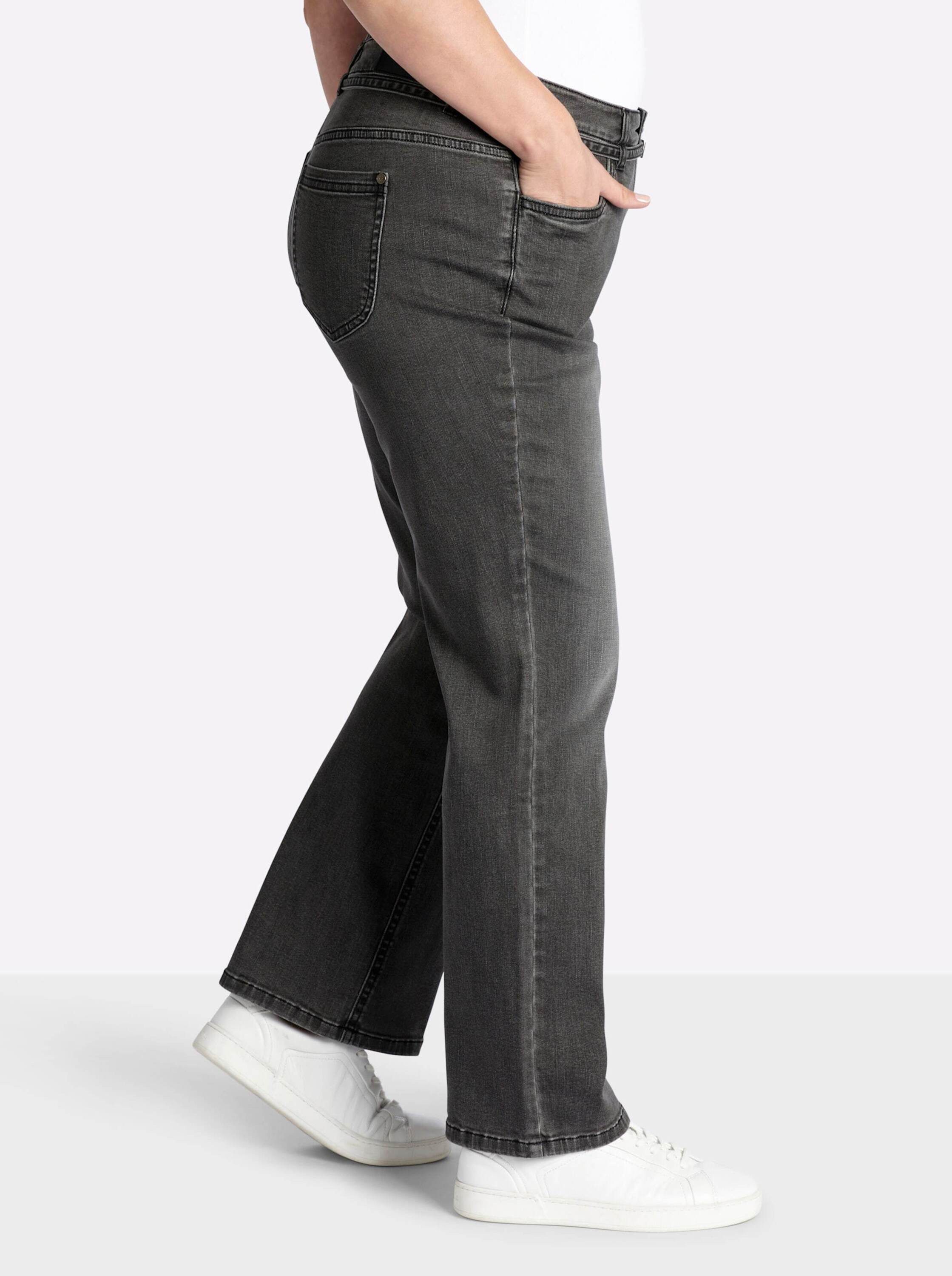 Sheego Bequeme Jeans Bootcut-Jeans normal