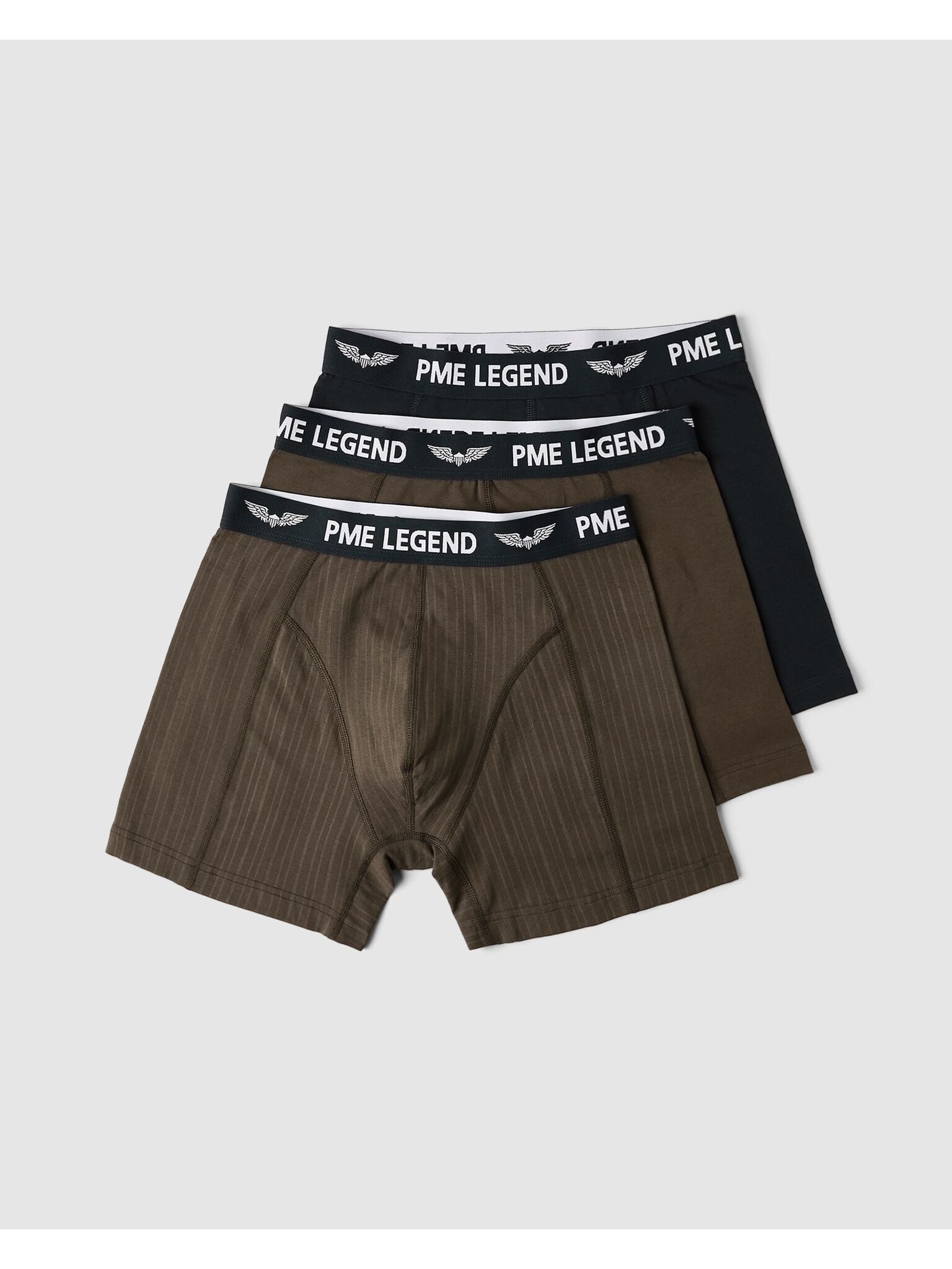 PME LEGEND Boxershorts (Packung, 3-St., 3er) Körpernahe Passform