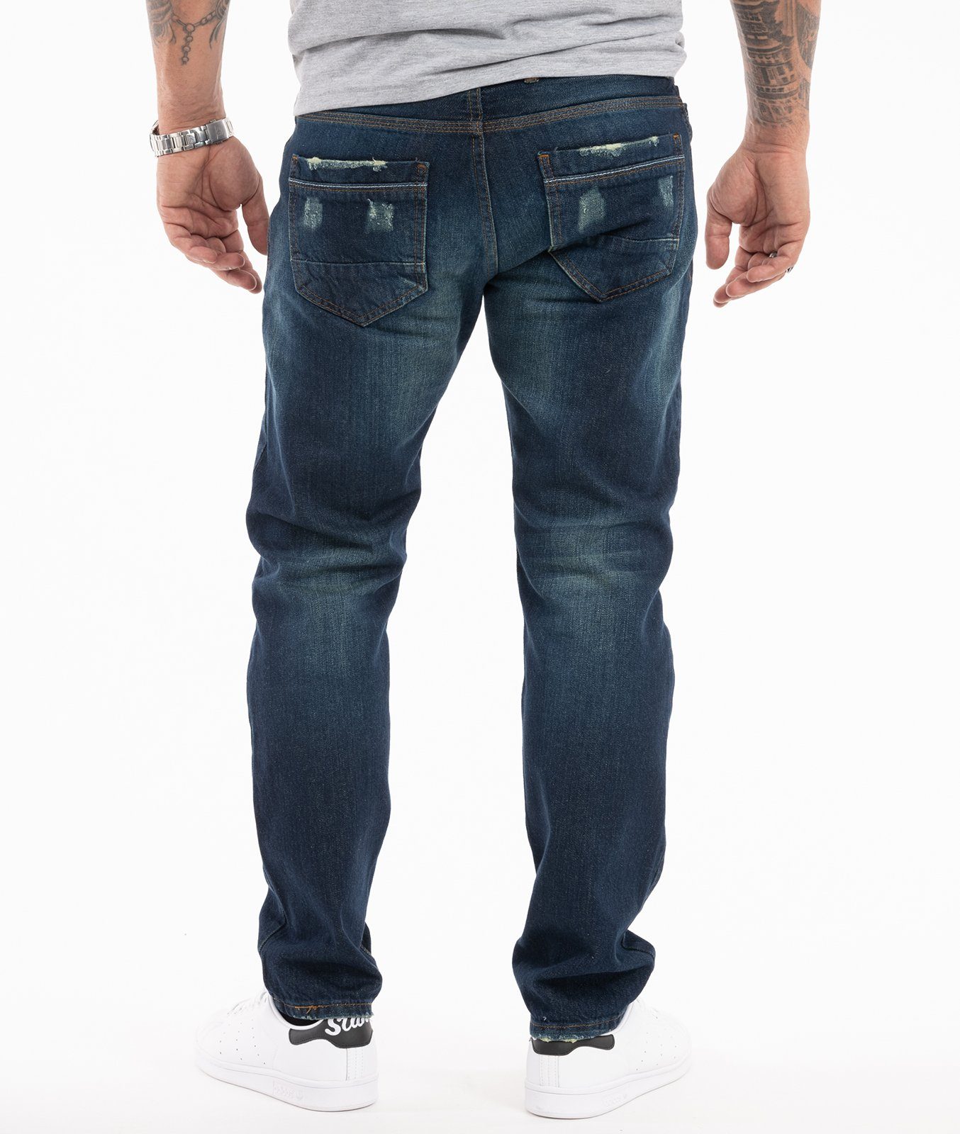 Rock Creek Regular-fit-Jeans Herren Blau Jeans RC-2299