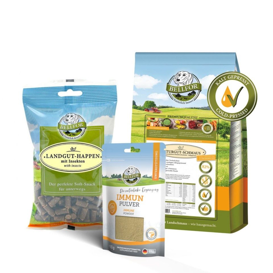 Bellfor Bellfor Spezielles Futterset für große Hunde mit Leishmaniose - Naturg, für: Hunde