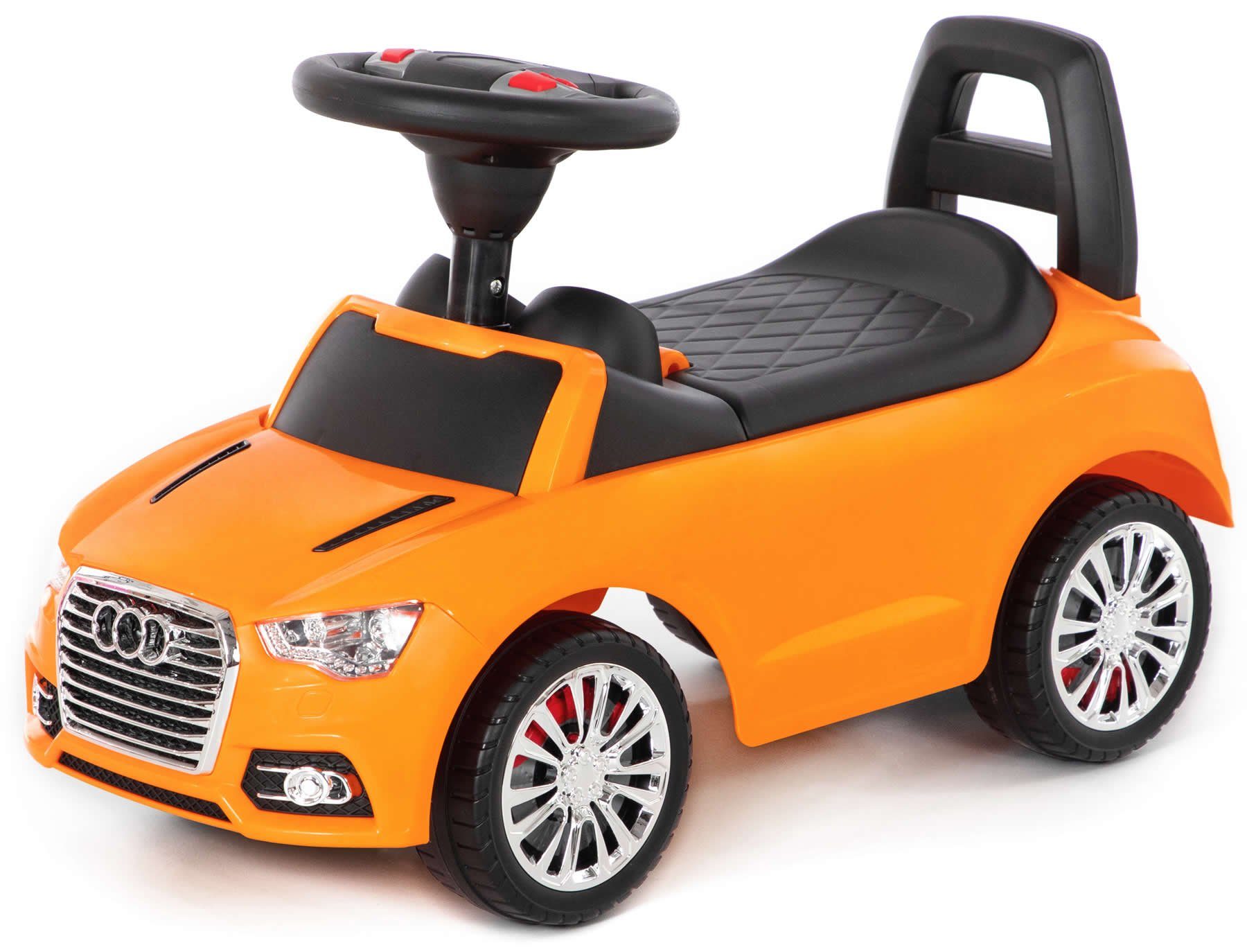 Rutscherauto Rutscherfahrzeug orange Super Car Nr.2 mit Sound