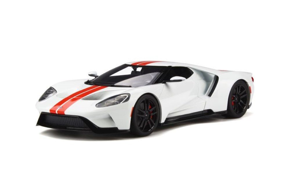 GT Spirit Modellauto Ford GT 2017 weiß, Maßstab 1:18