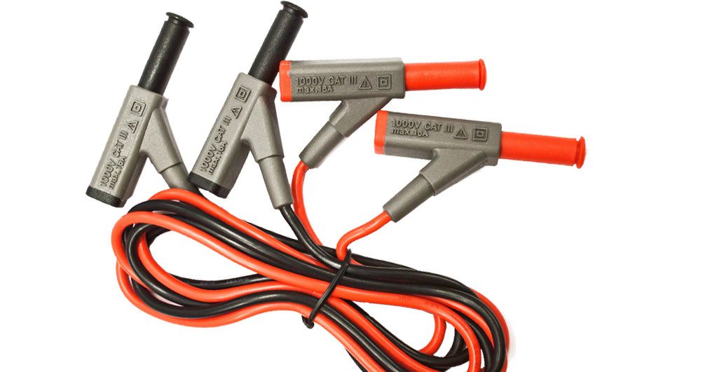 PeakTech Multimeter Prüfleitungen für Digital-Multimeter mit Kupplung
