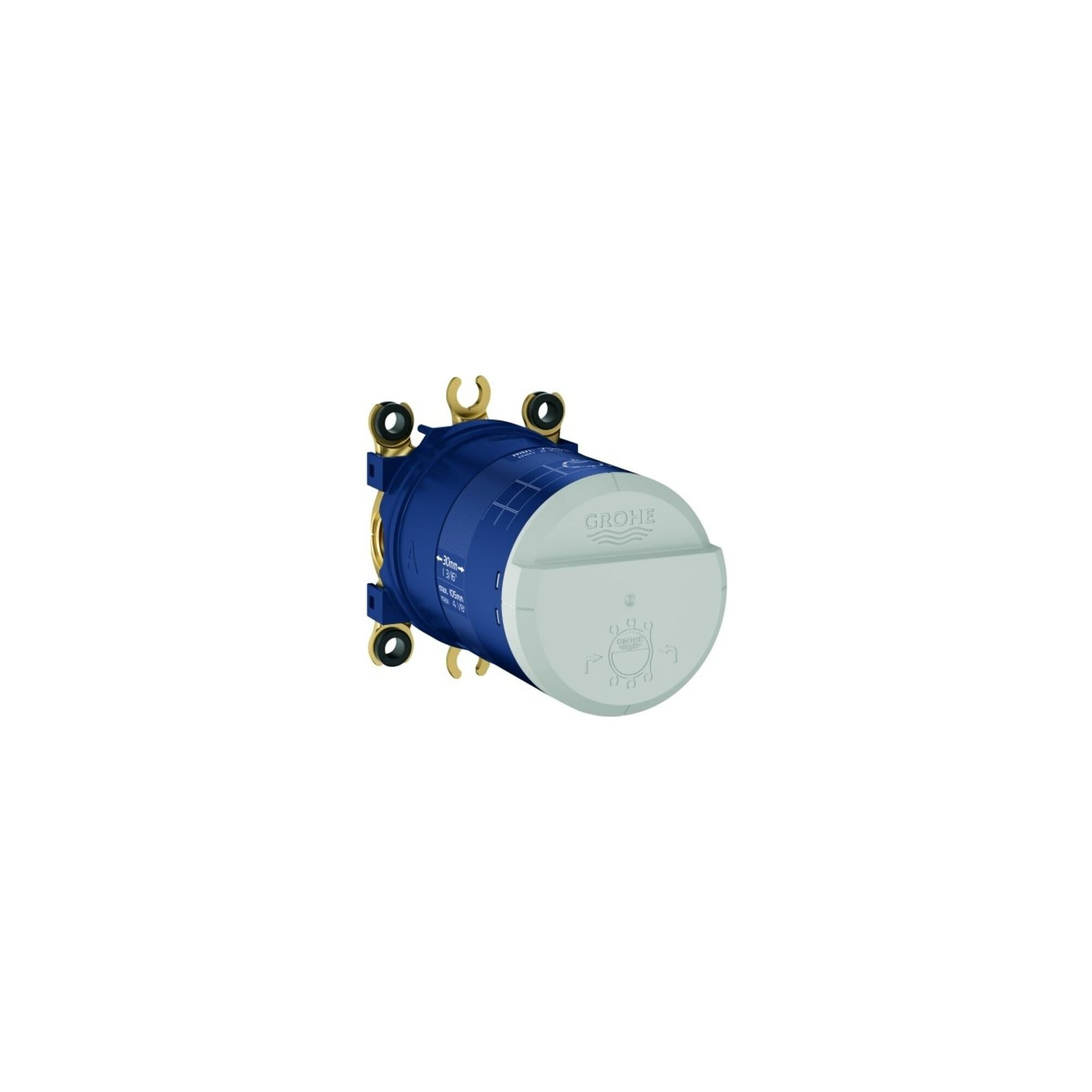 Grohe Grohe Unterputz-Einbaukörper Rainshower 1/2", f Br, o Begr., EB-Tiefe Installationskabel