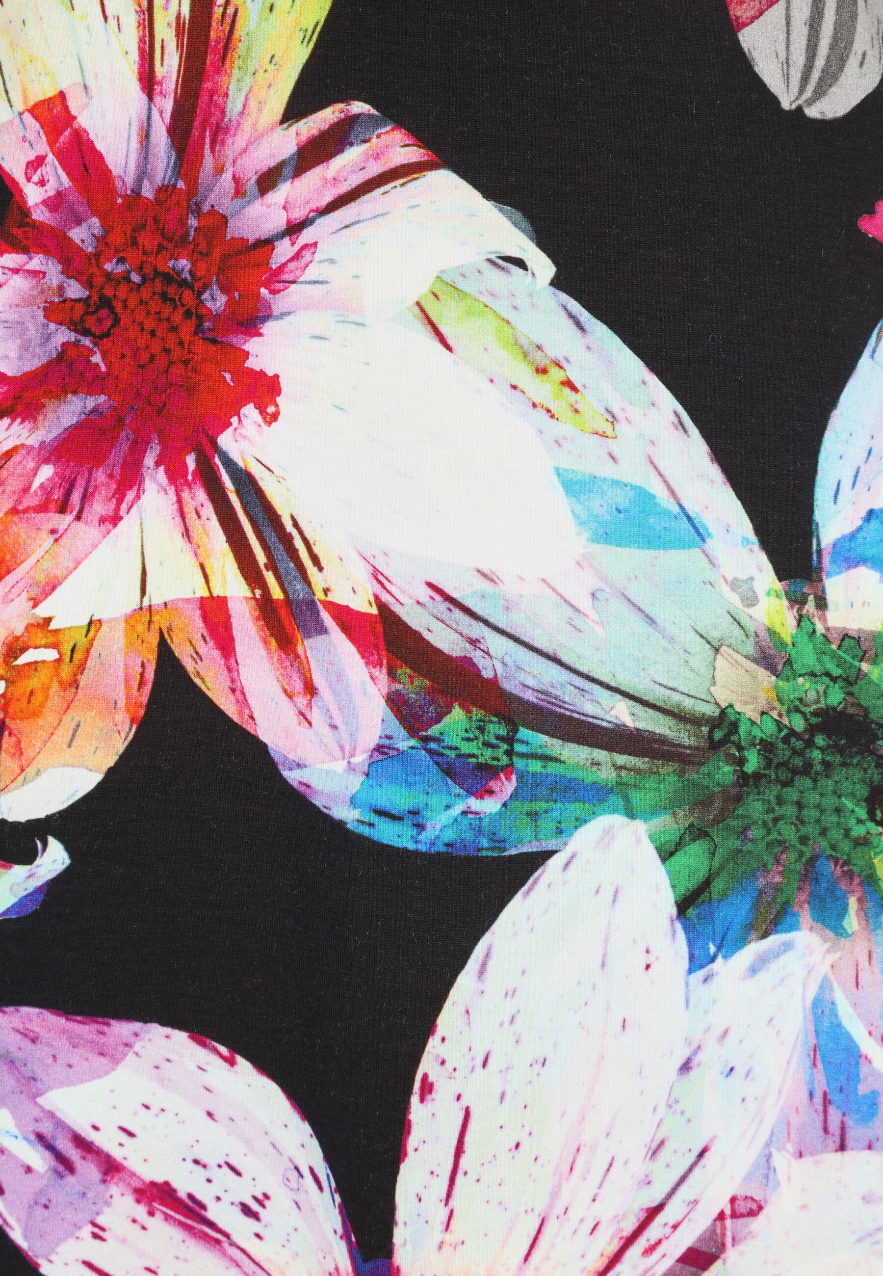 Doris Streich Longshirt (1-tlg) mit Blüten-Print
