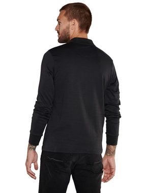 emilio adani Langarm-Poloshirt Langarm-Shirt mit Polo-Kragen