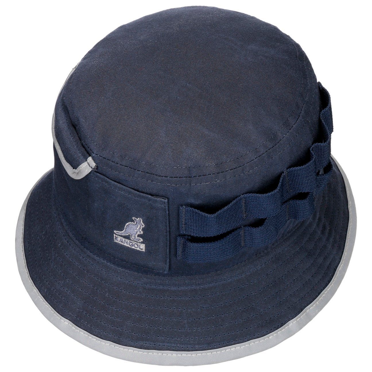 Fischerhut Kangol (1-St) Stoffhut dunkelblau