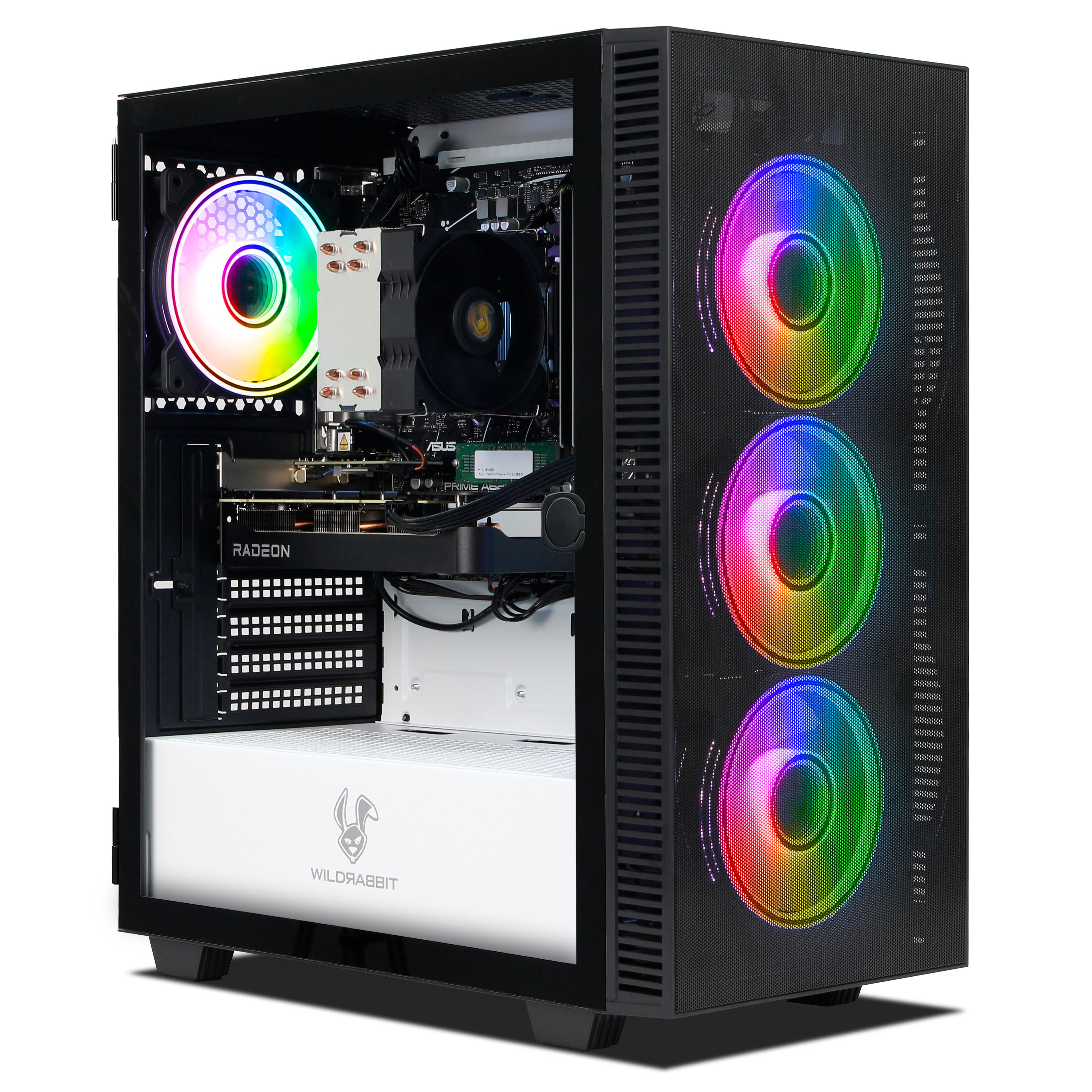 ANKERMANN-PC Havoc Gaming PC Gaming-PC (AMD Ryzen 7 8700F, Radeon RX 9060 XT, 32 GB RAM, 1000 GB SSD, Luftkühlung)