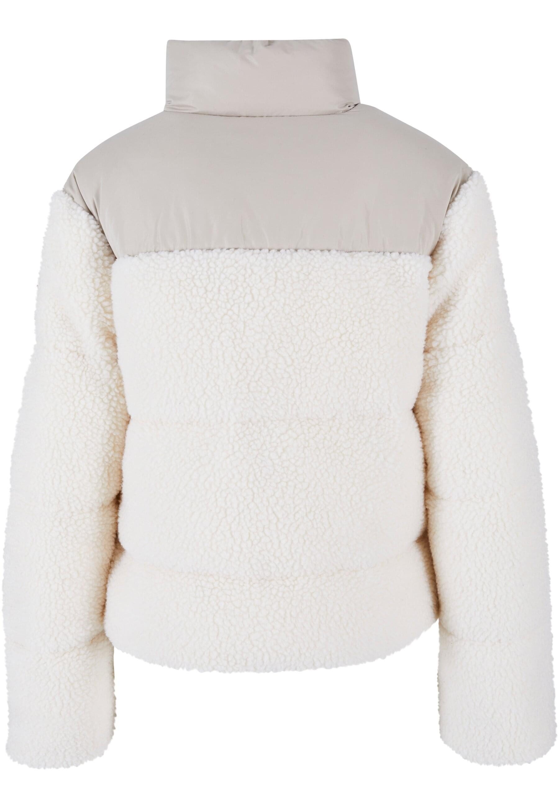 URBAN CLASSICS Winterjacke Urban Classics Damen Ladies Short Sherpa Mix Puf günstig online kaufen