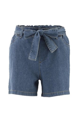 HEINE CASUAL шорты джинсовые с эластичный по...