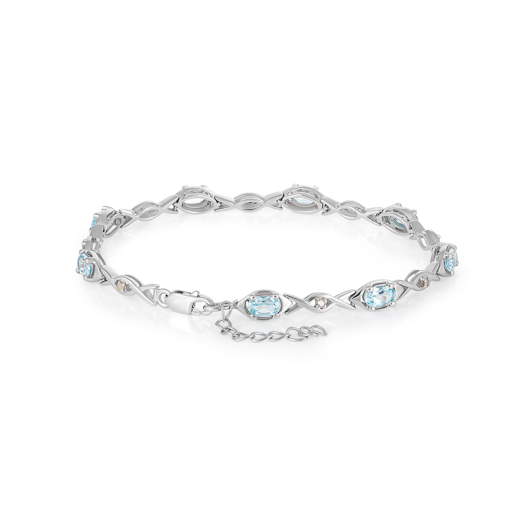 Vira Jewels Armband 925-Sterling Silber rhodiniert günstig online kaufen
