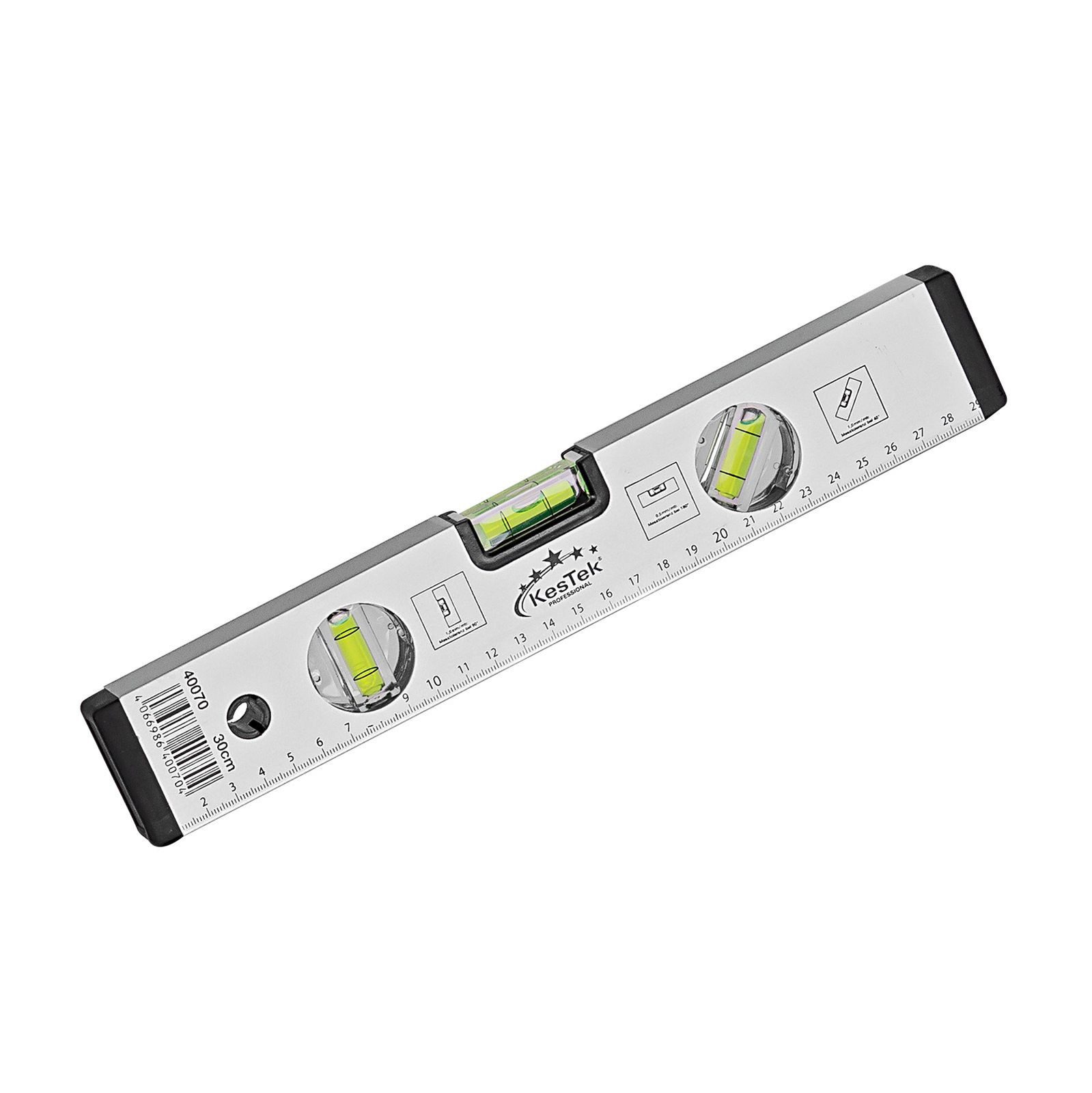 KesTek Wasserwaage Alu Wasserwaage Bau 30cm-80cm günstig online kaufen