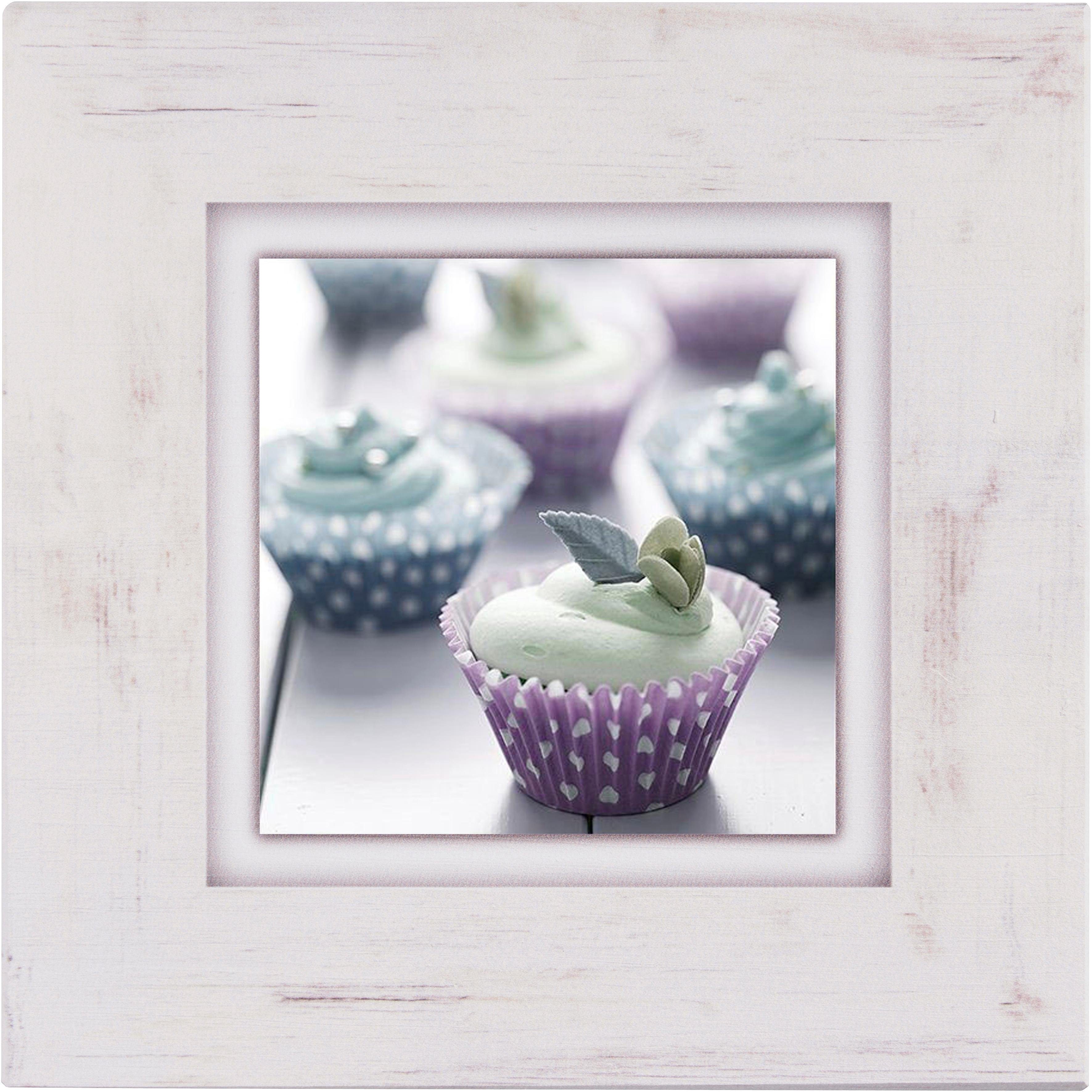 Home affaire Holzbild »Cupcakes«, 40/40 cm-HomeTrends