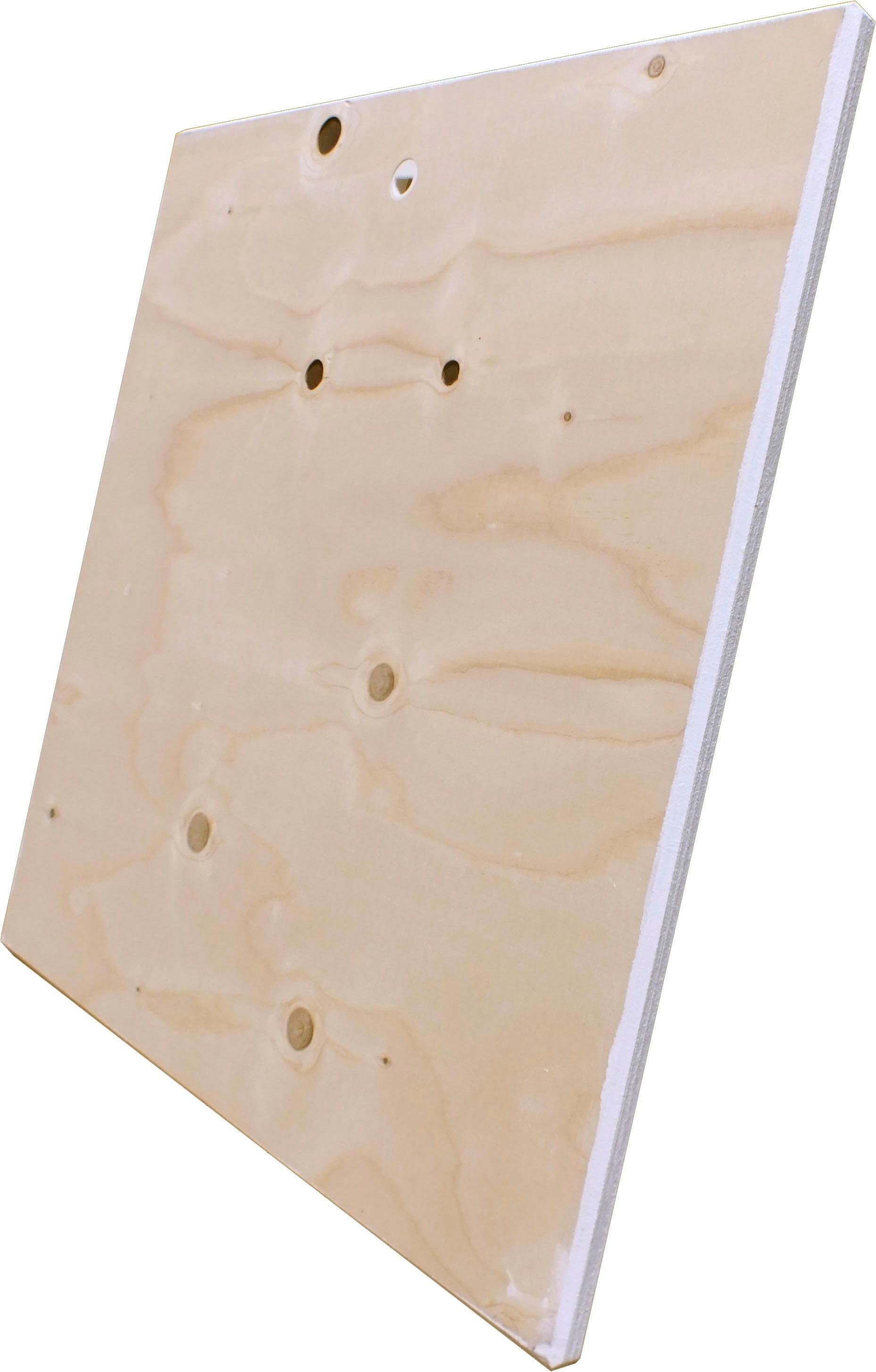 Home affaire Holzbild »Gräser mit Blüten«, 40/40 cm-kaufen