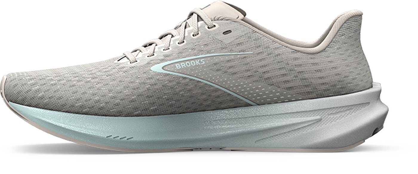 Brooks Hyperion CRYSTAL GREY/BLUE GLASS/WH Laufschuh